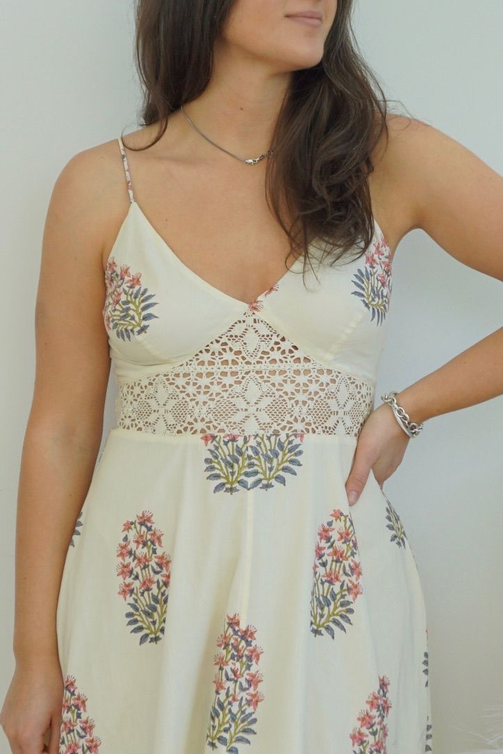 Isabella Maxi Dress - Pink Hydrangea