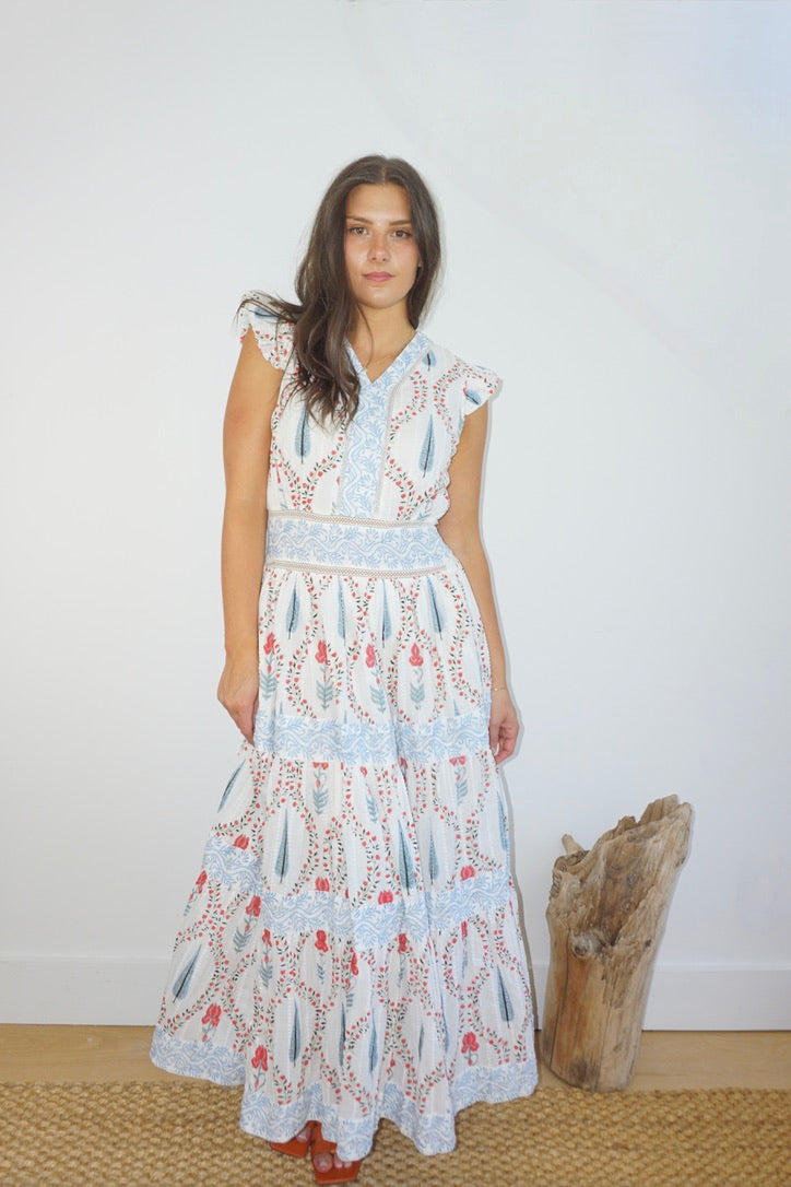 Percy Dress in Vinyard Floral