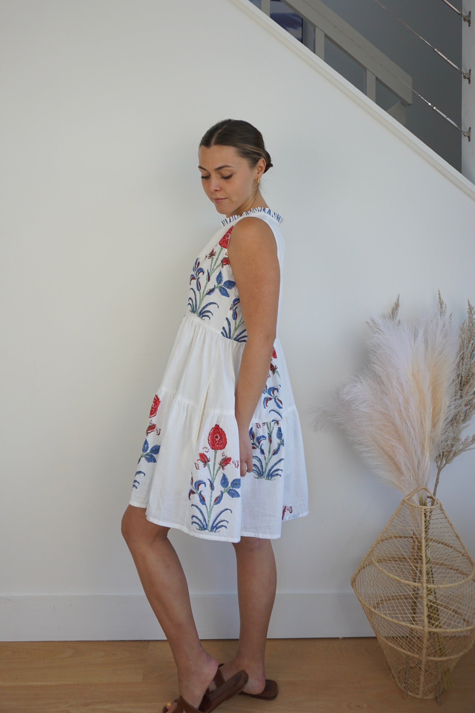 Molly Mini Dress - Red Poppy