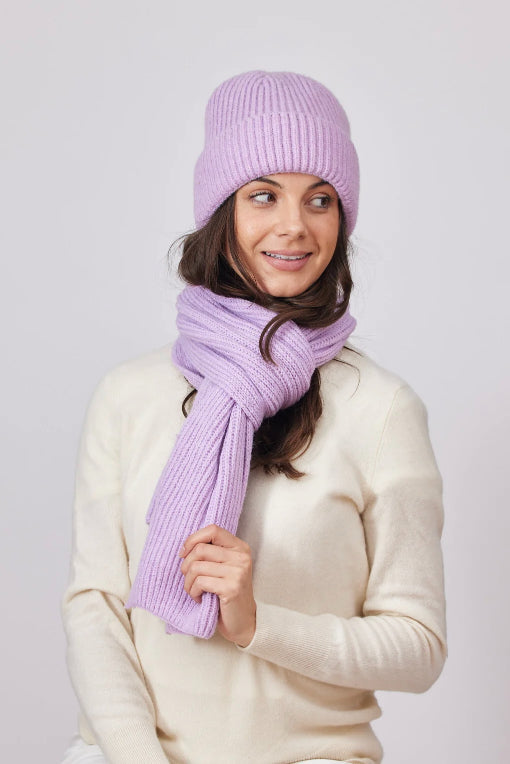 Hat Attack Match Rib Scarf