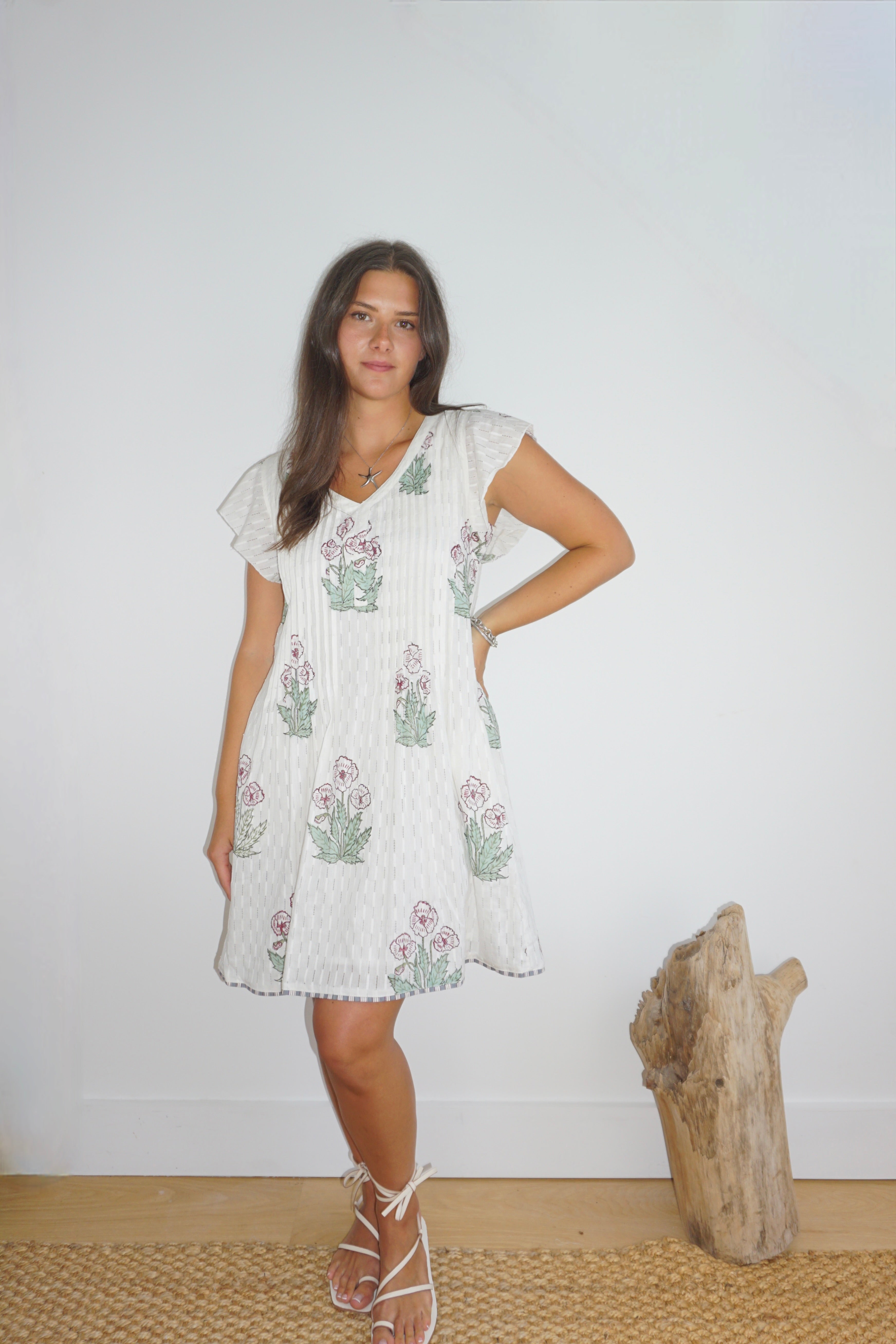 Doris Mini Dress in Cosmos