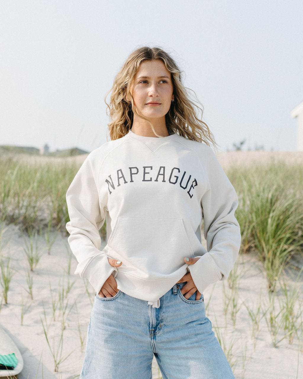 Montauk Napeague Crew - Cream