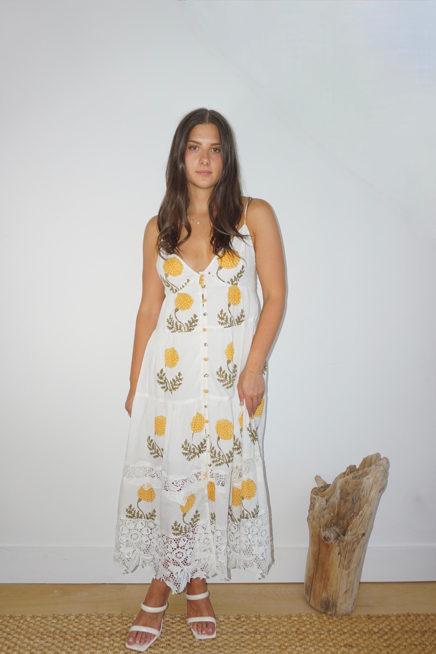 Irina Dress in Marigold