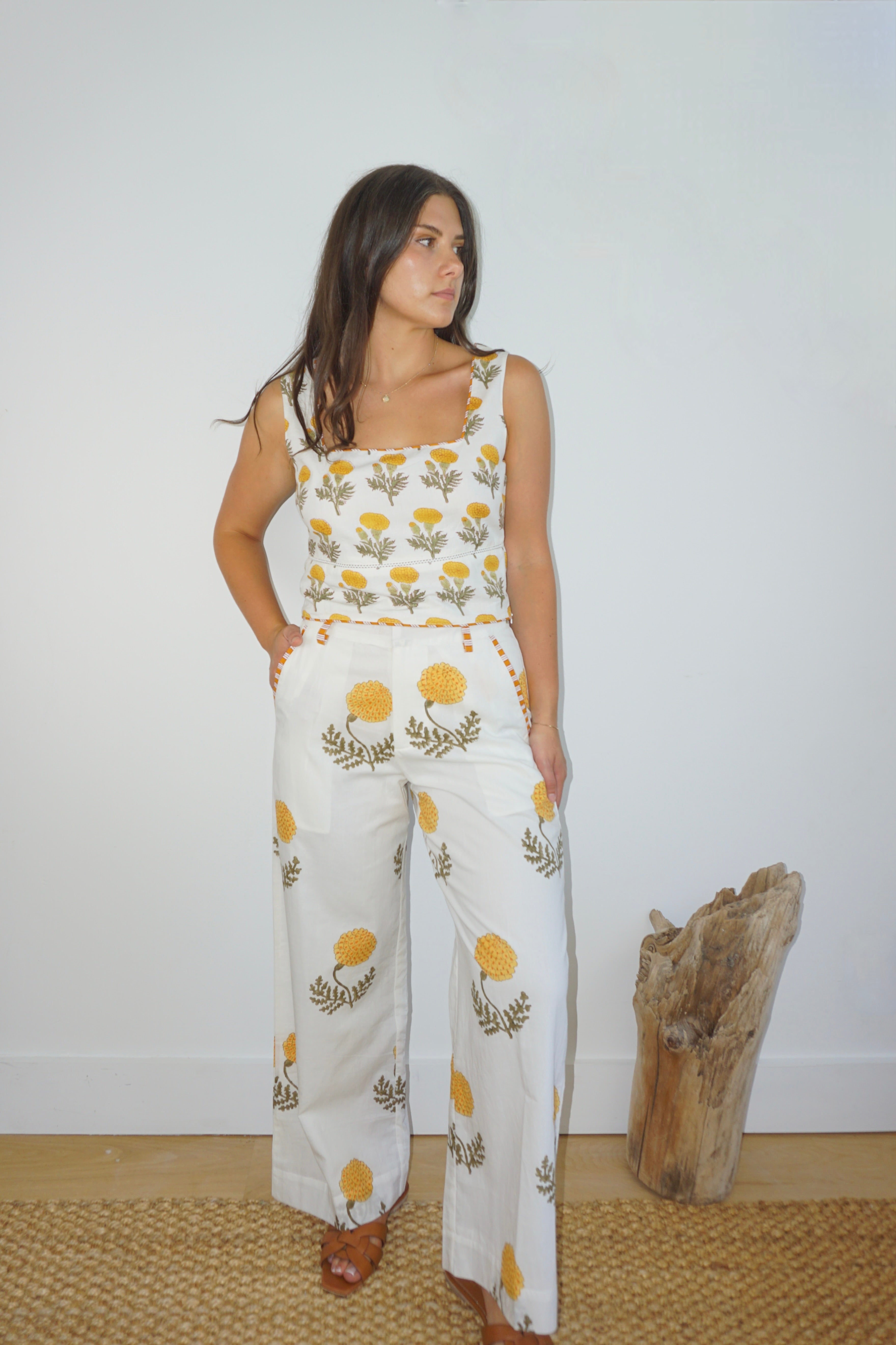 Edison Pant in Marigold