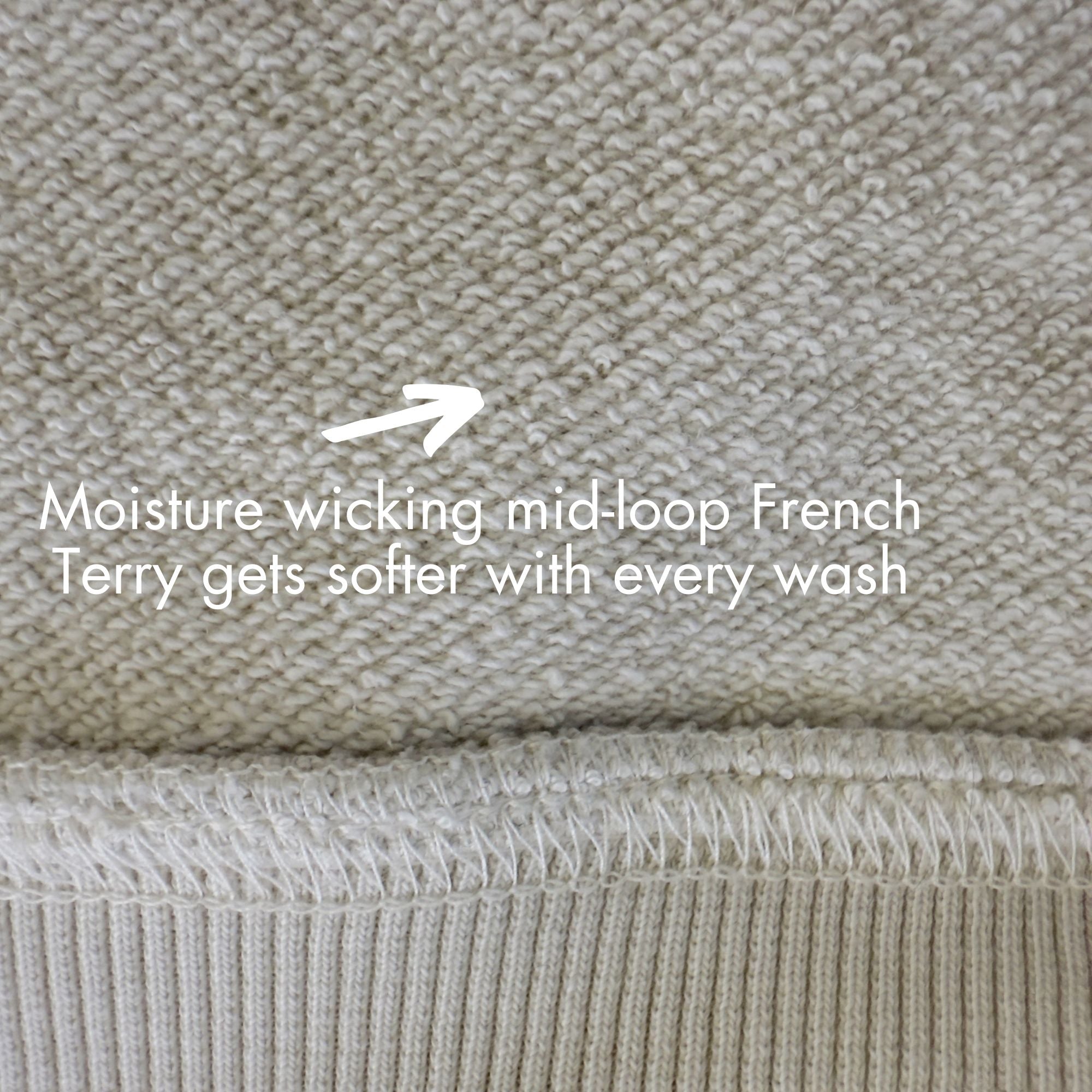 Montauk Napeague Crew - Cream