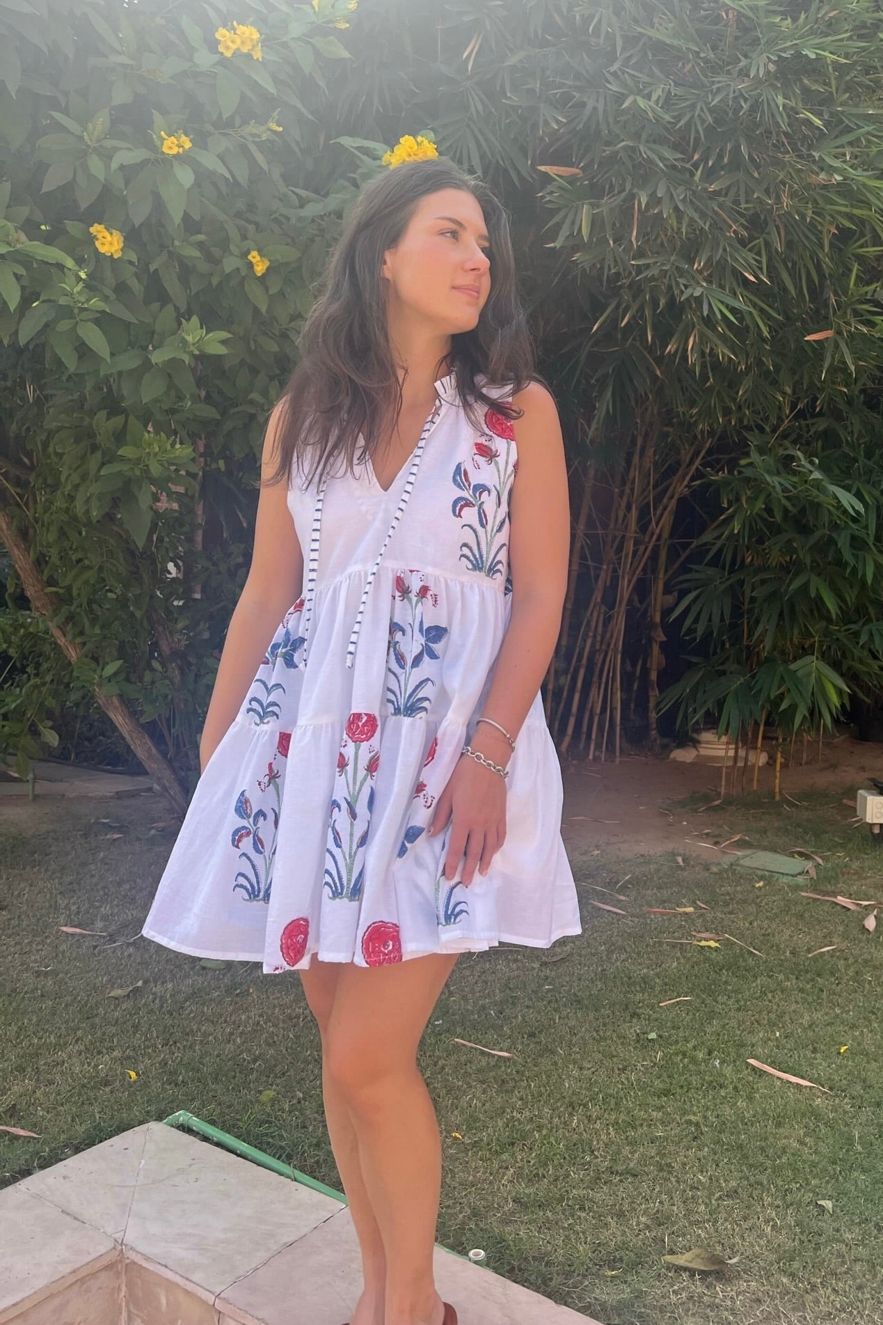 Molly Mini Dress - Red Poppy