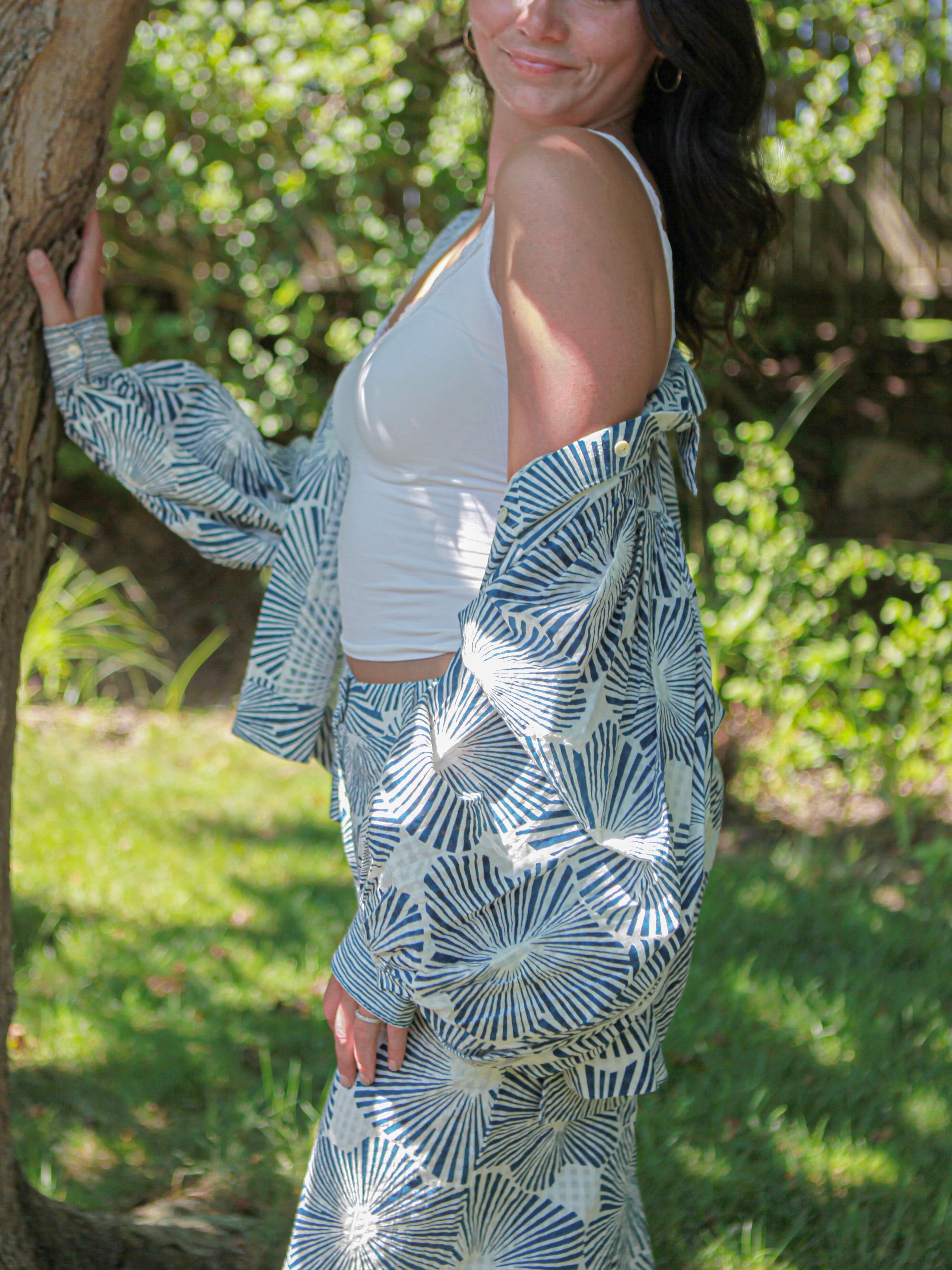 Lexi Top in Blue Nova