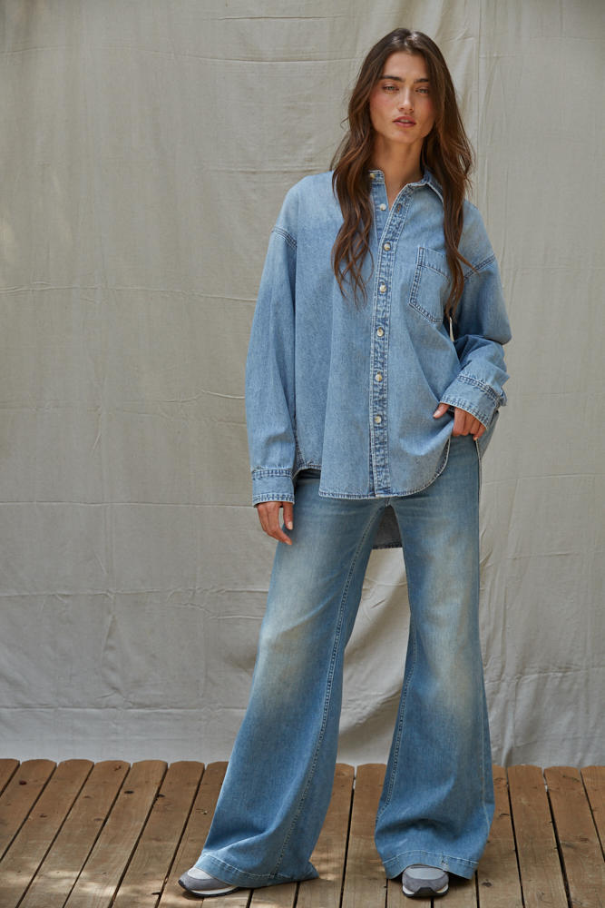 Brookings Denim Button Down