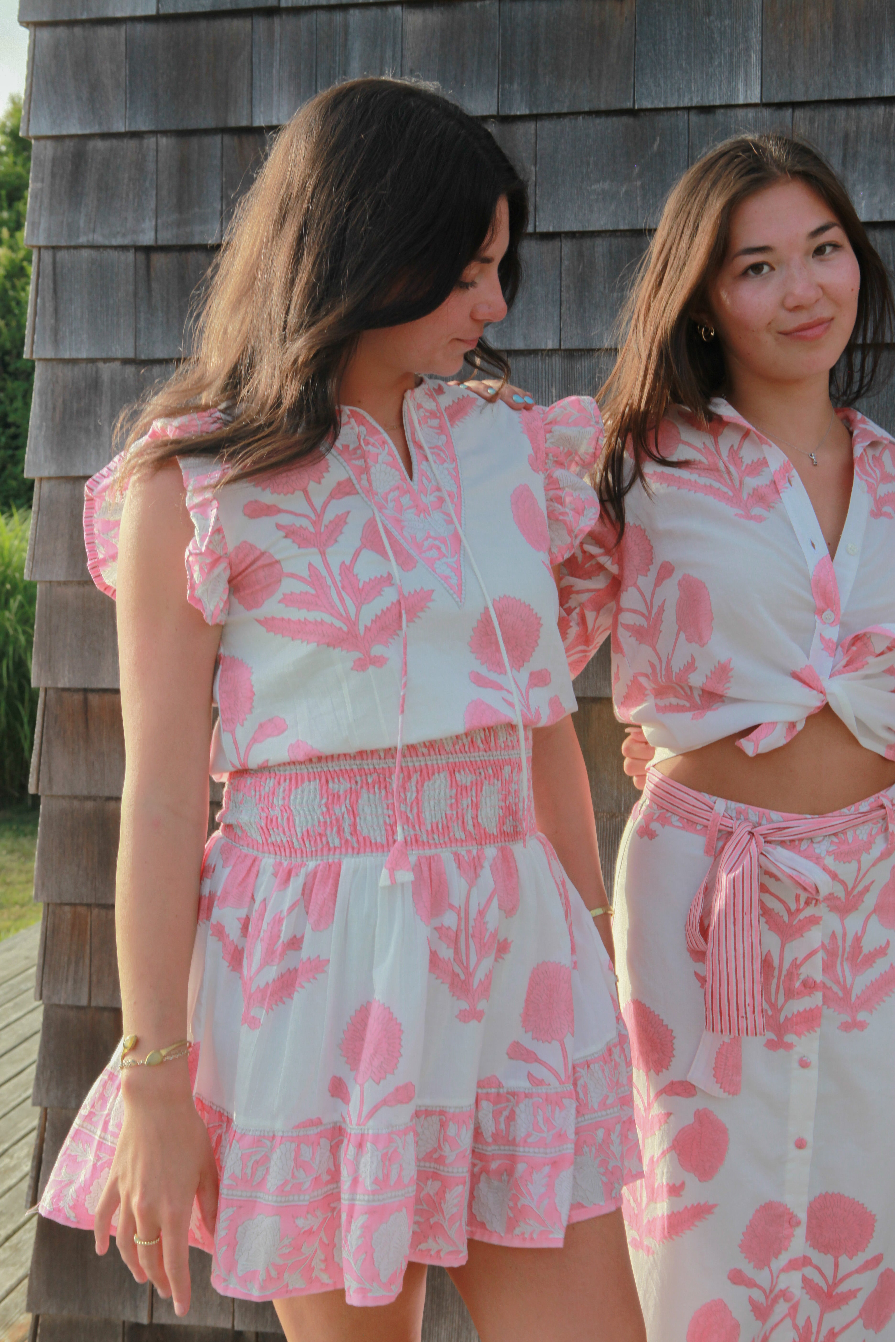 Liv Dress in Buta Pink
