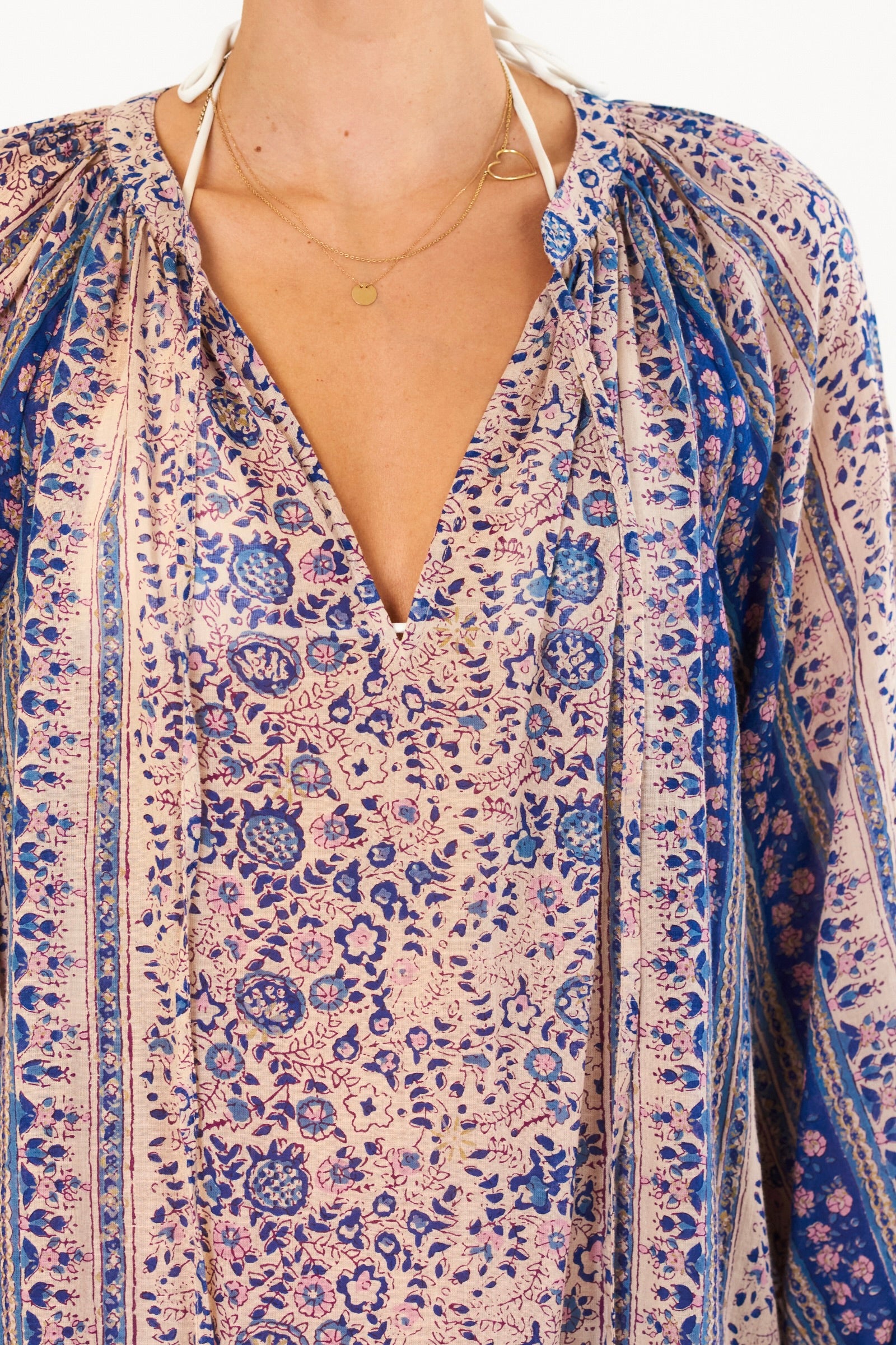 MABE Cass Print Kaftan