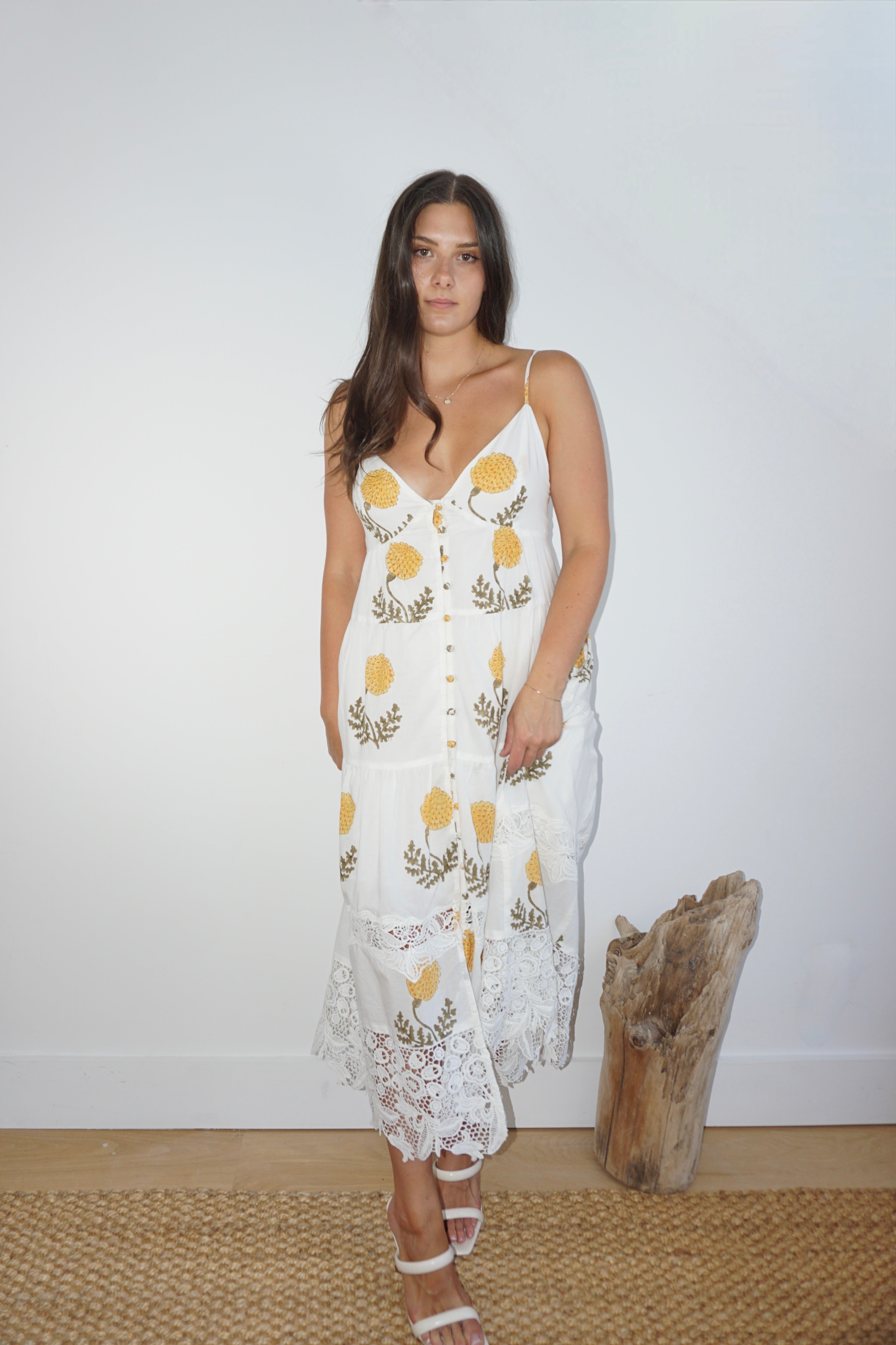 Irina Dress in Marigold
