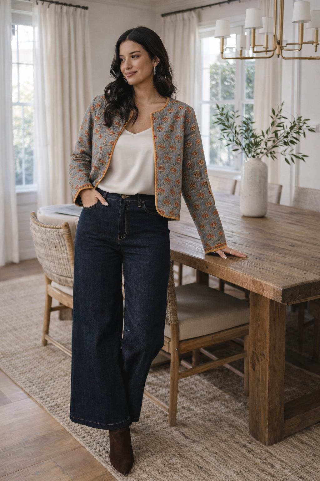 Harper Cropped Jacket