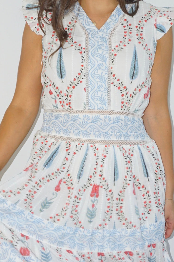 Percy Dress in Vinyard Floral