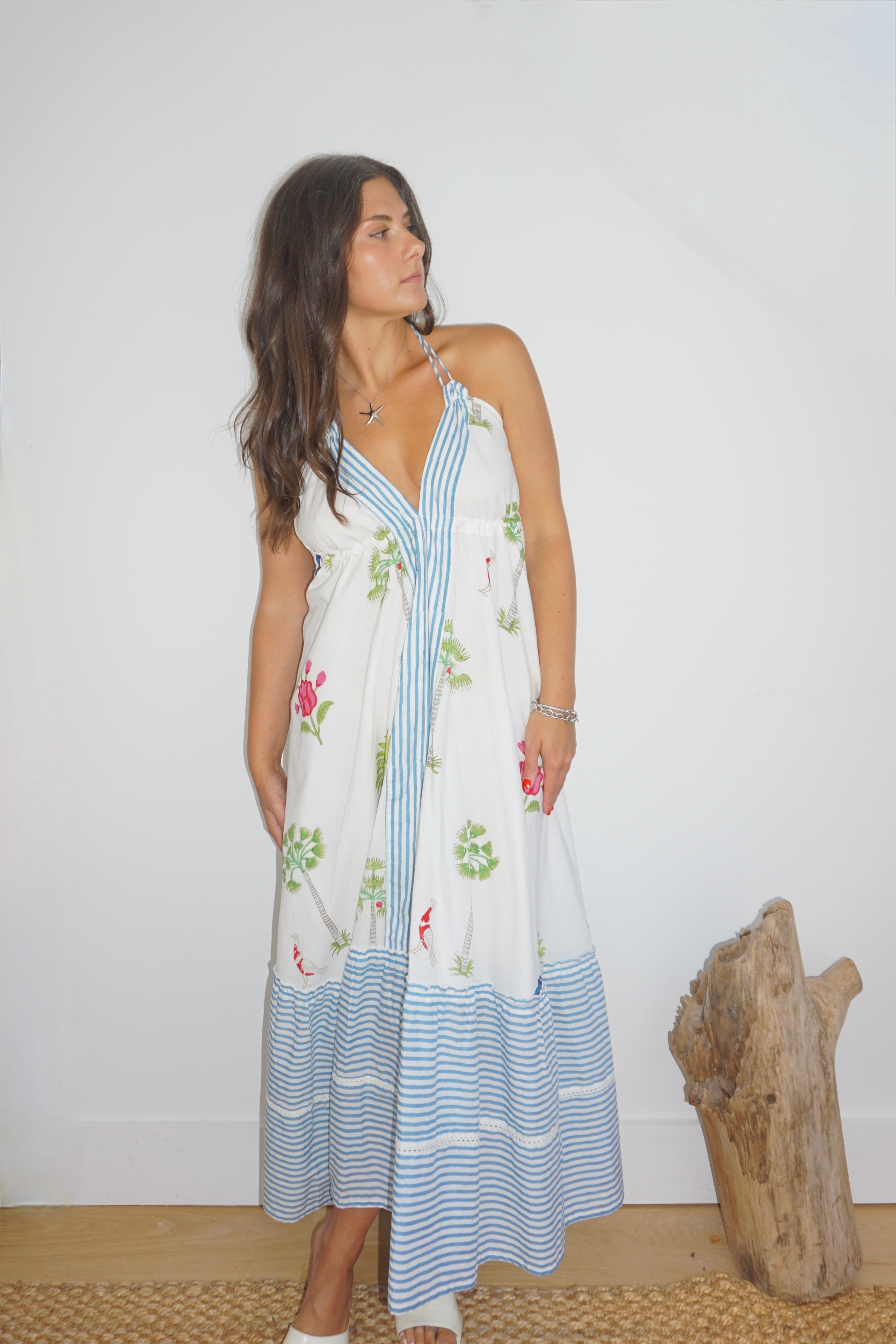 Ziggy Dress in Palm Paradise