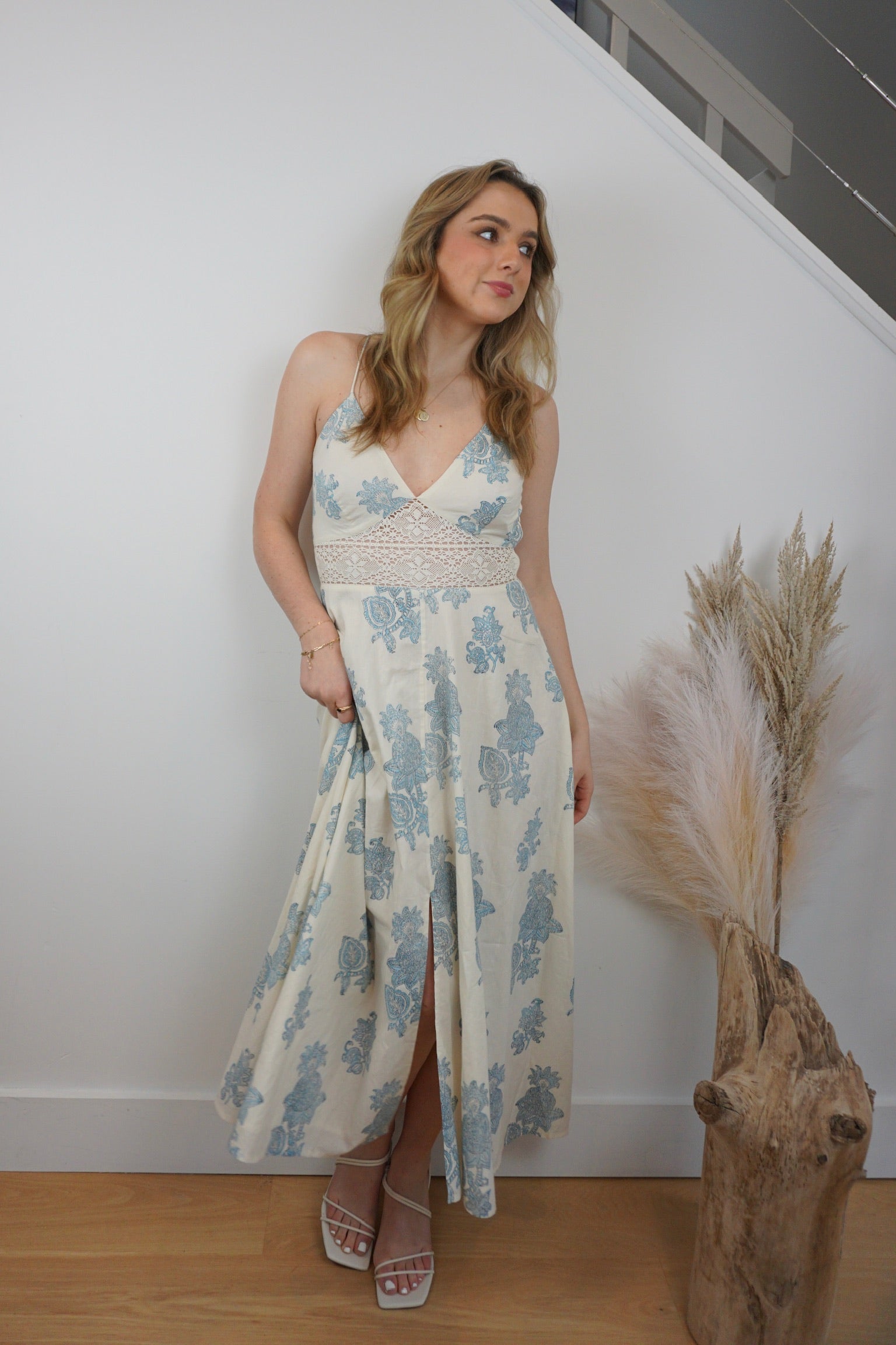 Isabella Maxi Dress - Turquoise