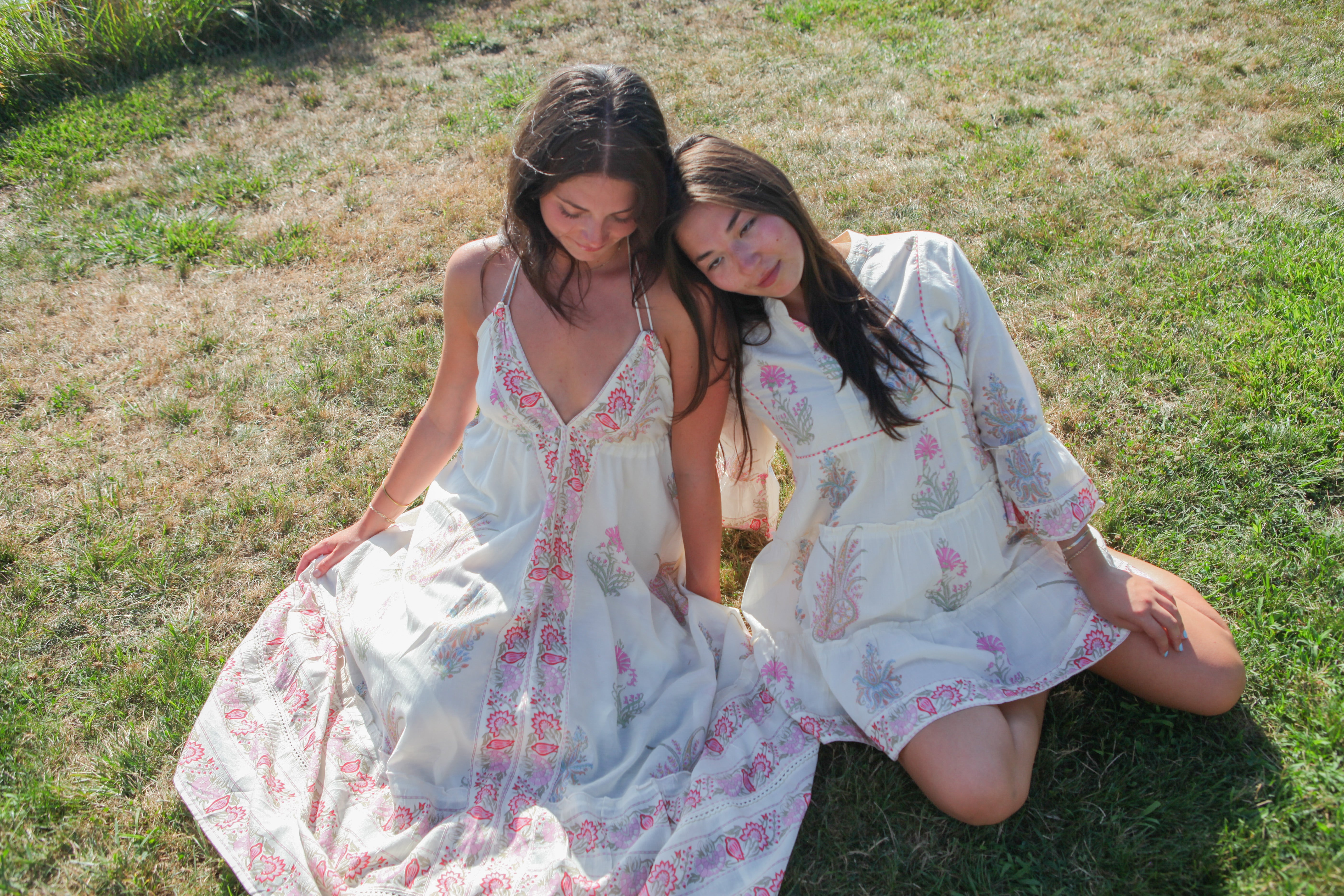 Ziggy Dress in Pastel Paisley