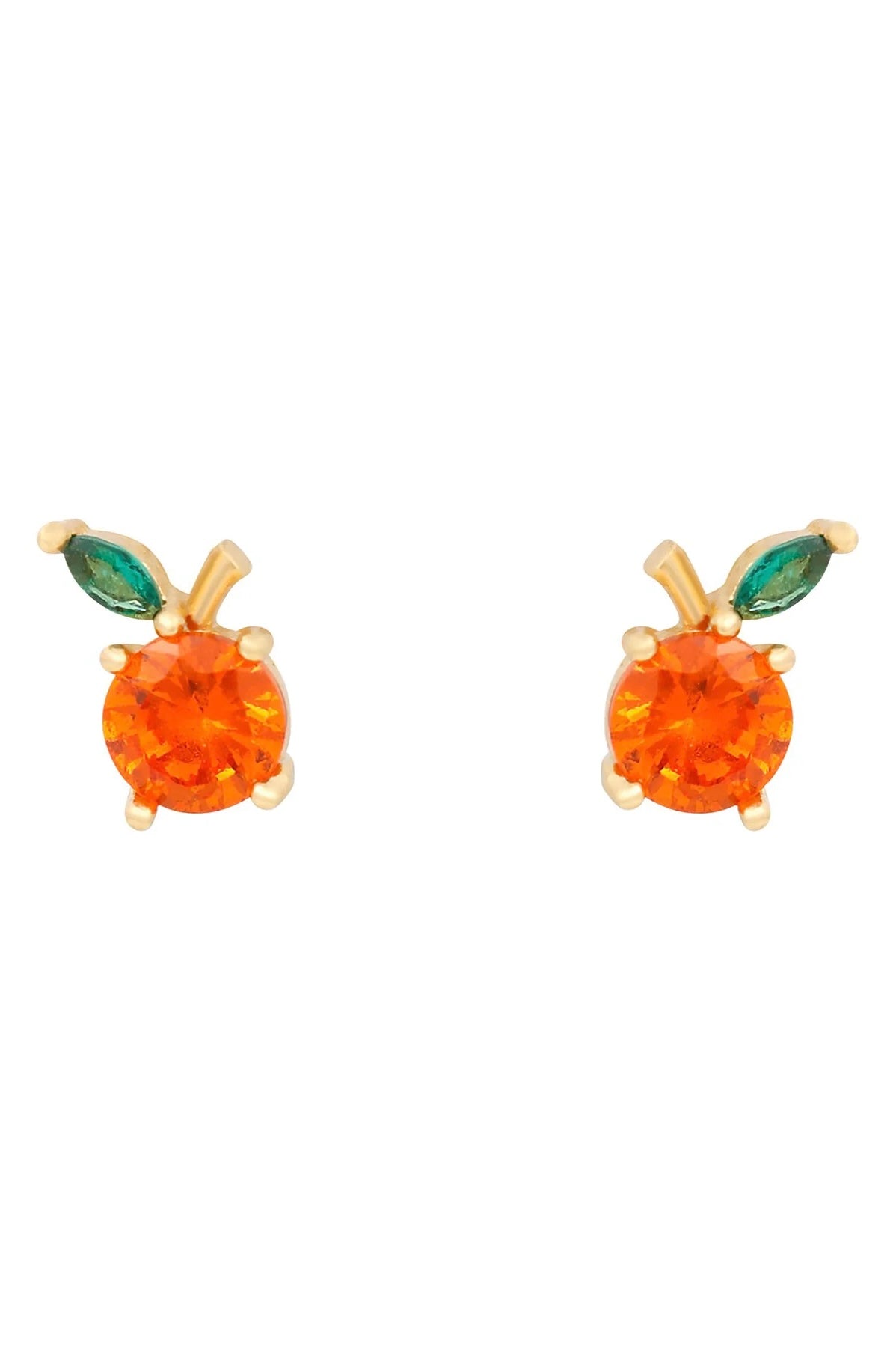 Girls Crew Orange Juice Studs