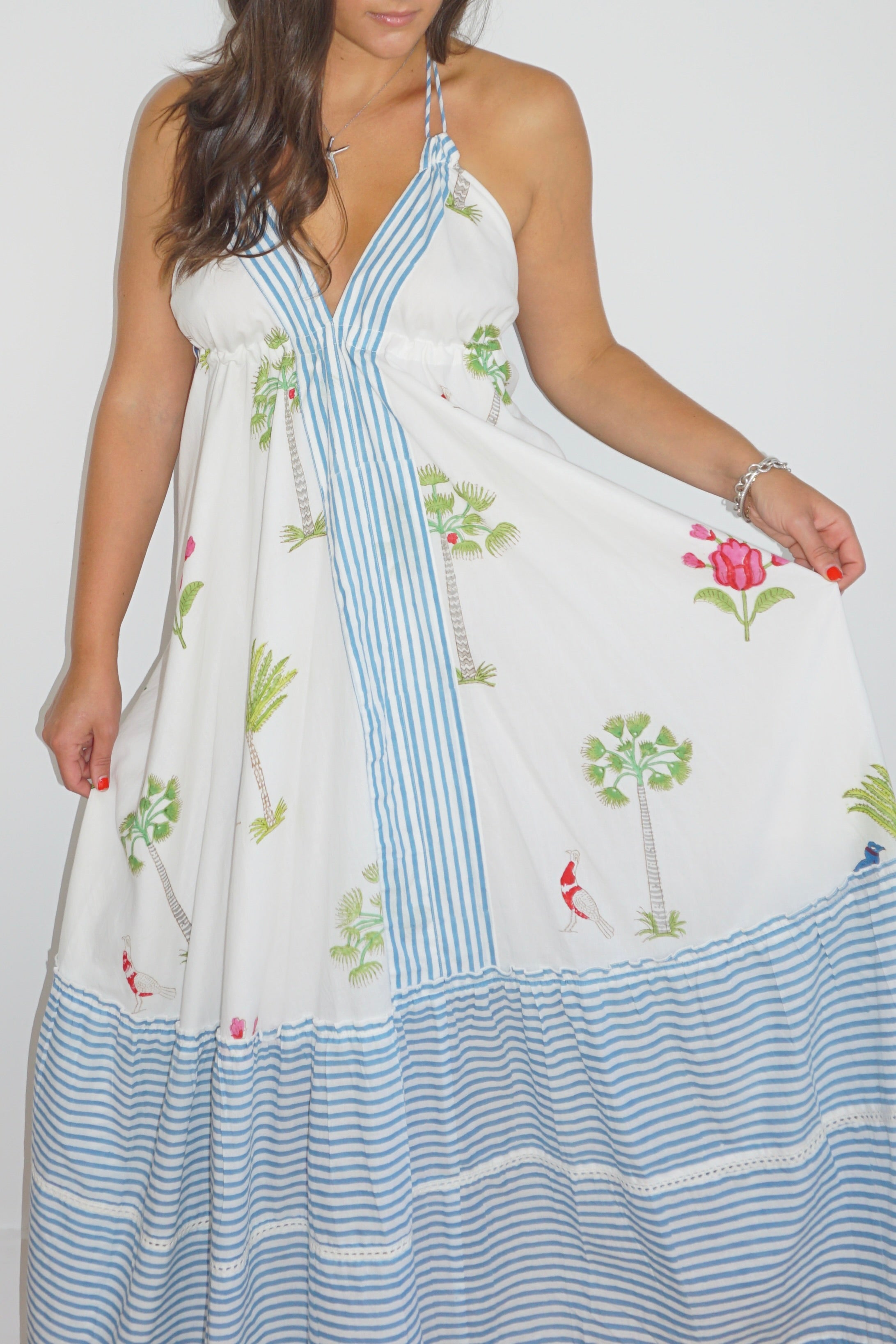 Ziggy Dress in Palm Paradise