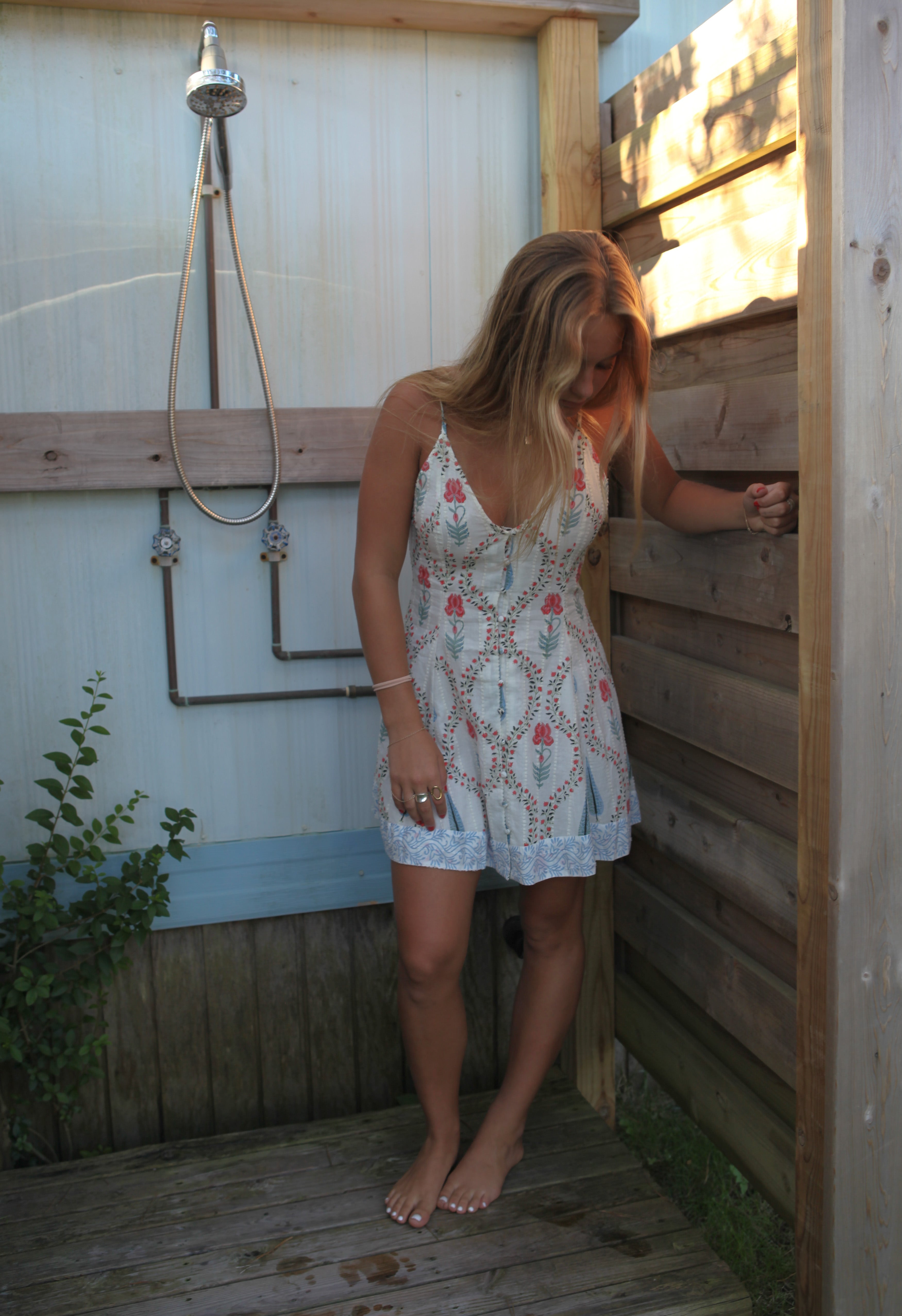 Edie Mini Dress in Vinyard Floral