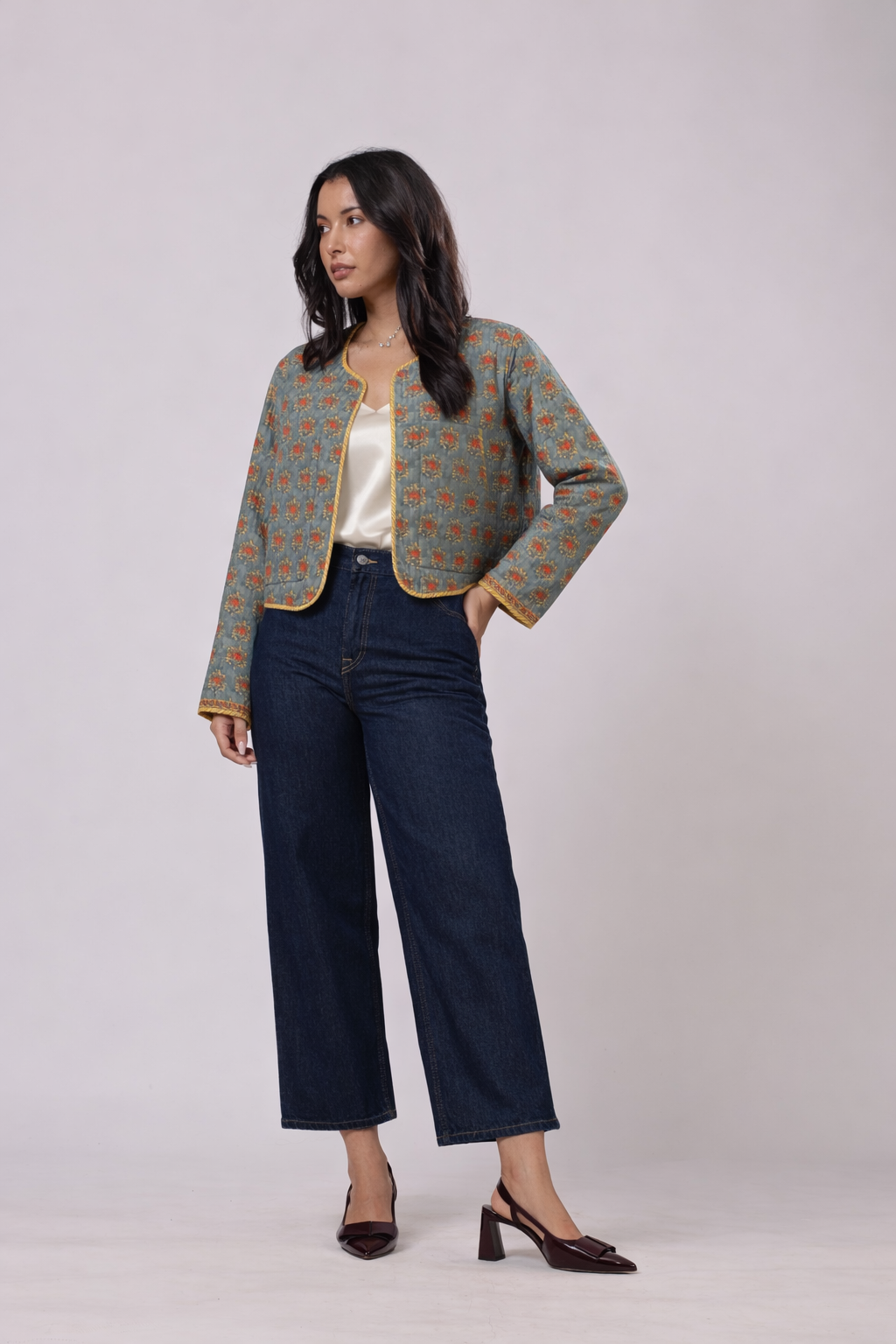 Harper Cropped Jacket