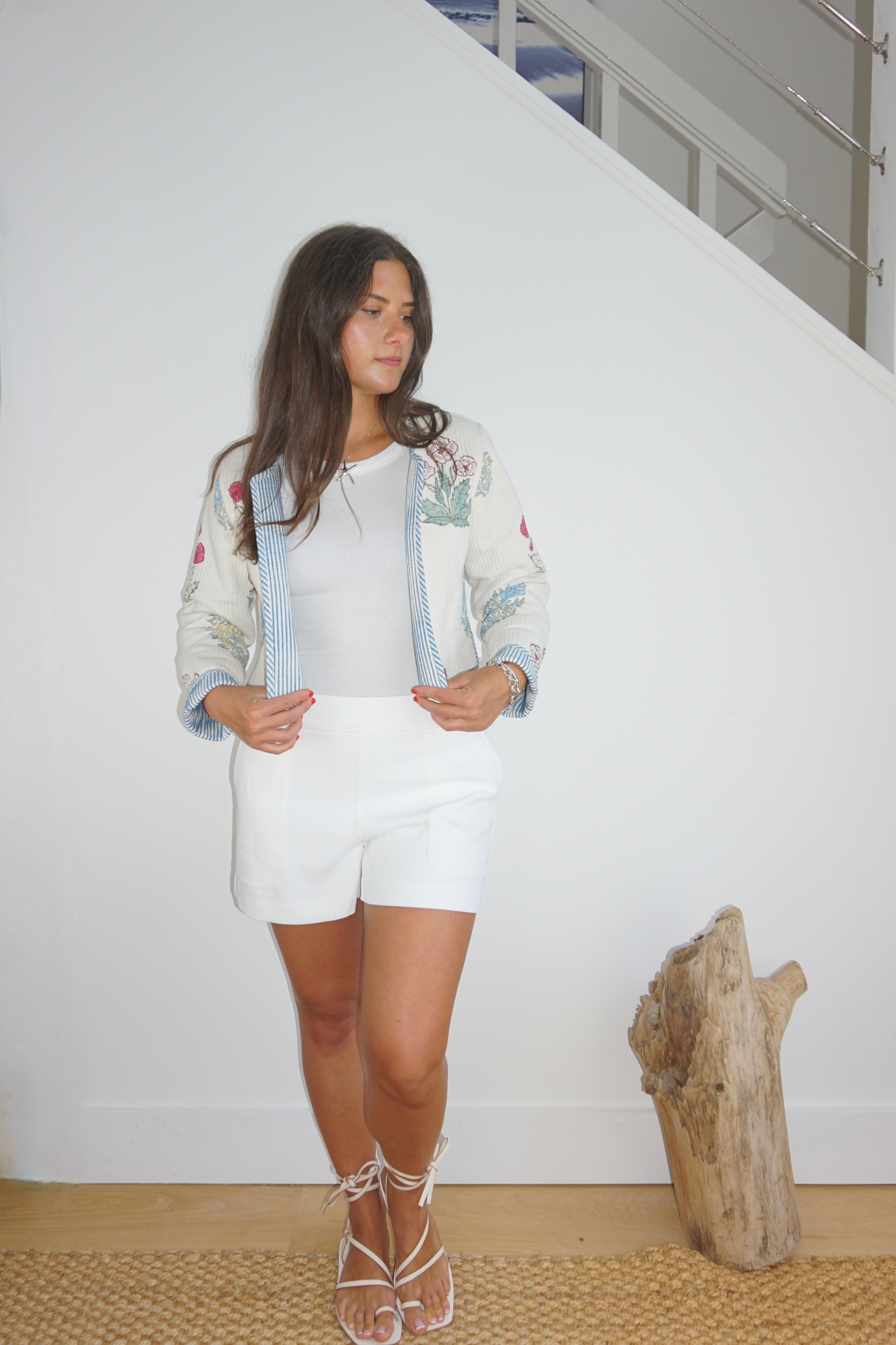 Elton Jacket in Mixed Print Floral