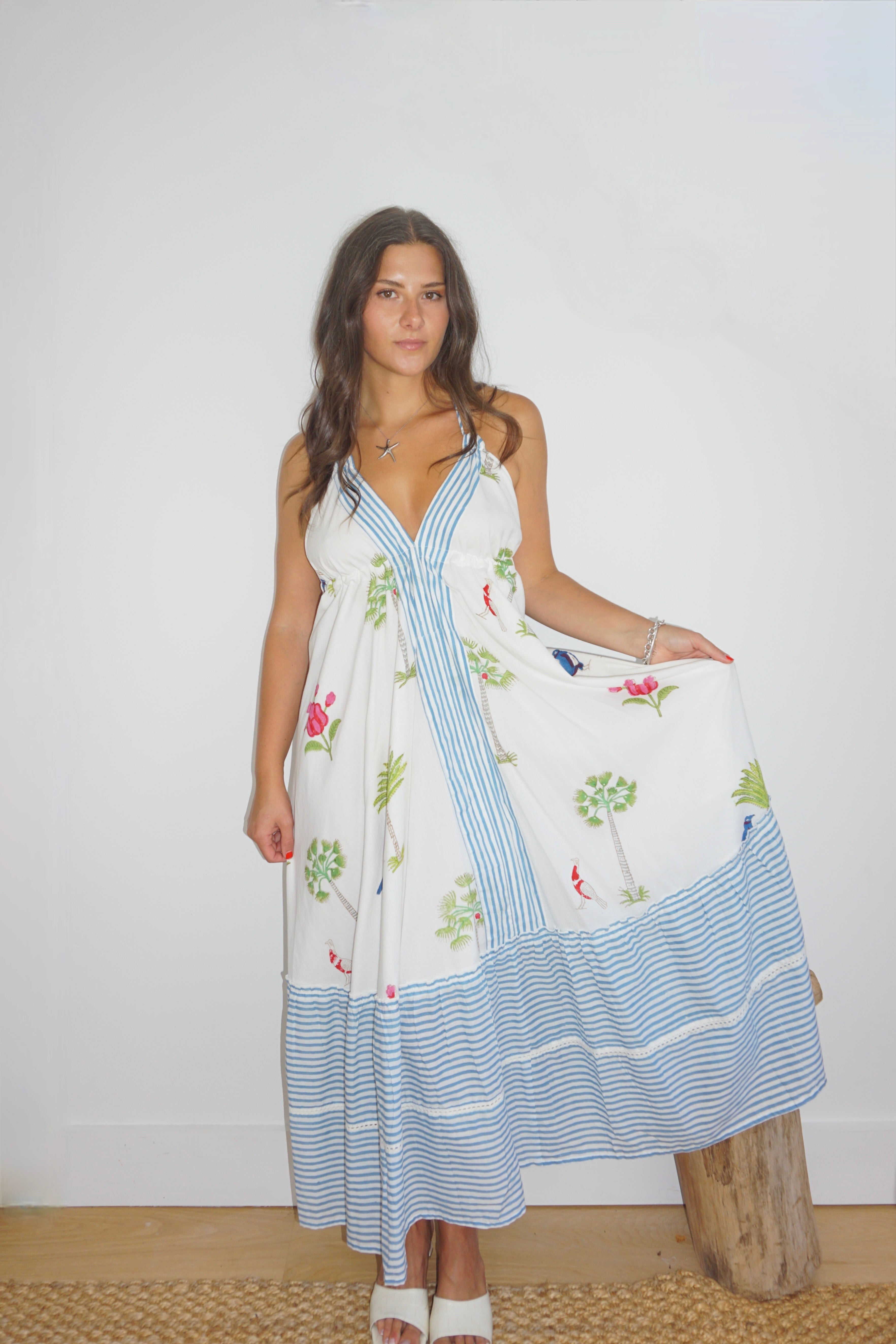 Ziggy Dress in Palm Paradise