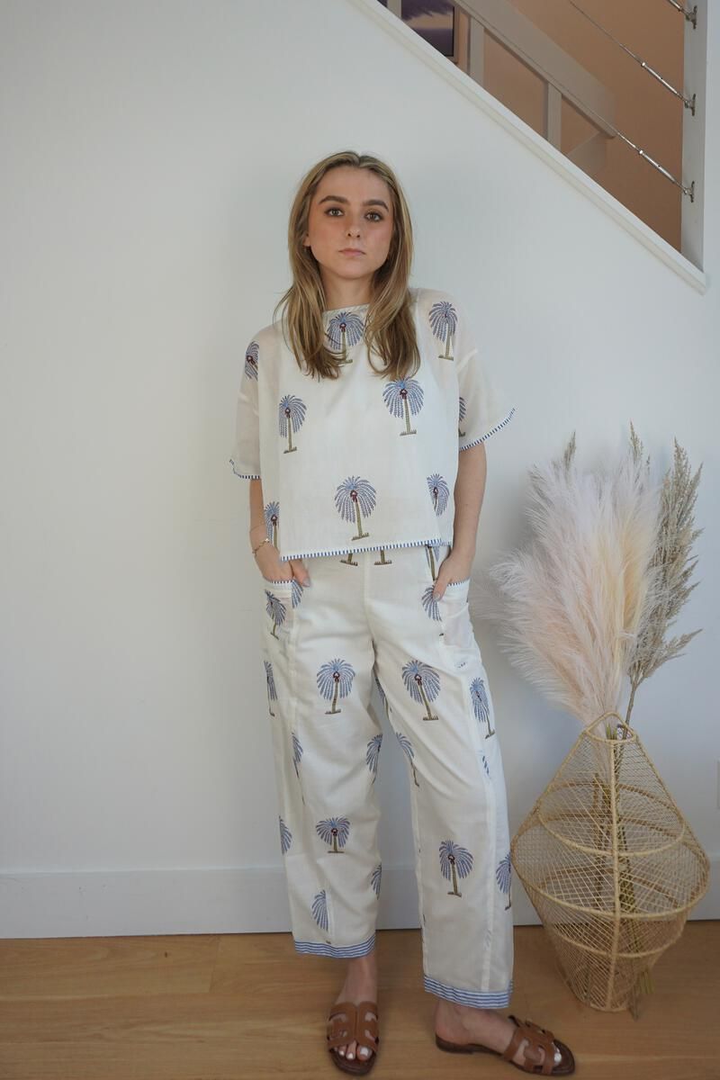 Finn Pant in Swaying Palm