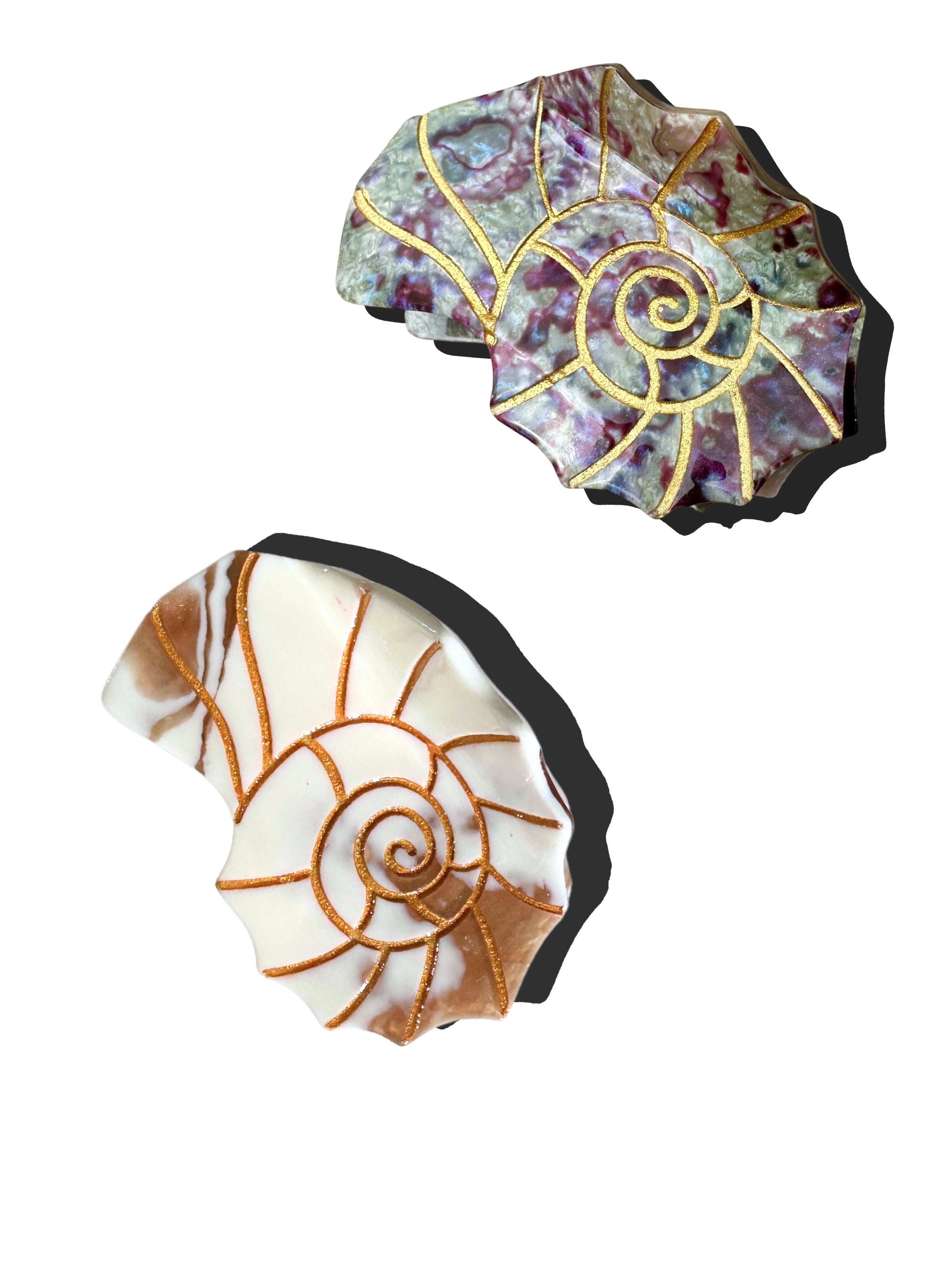 Sundial Shell Claw Clip