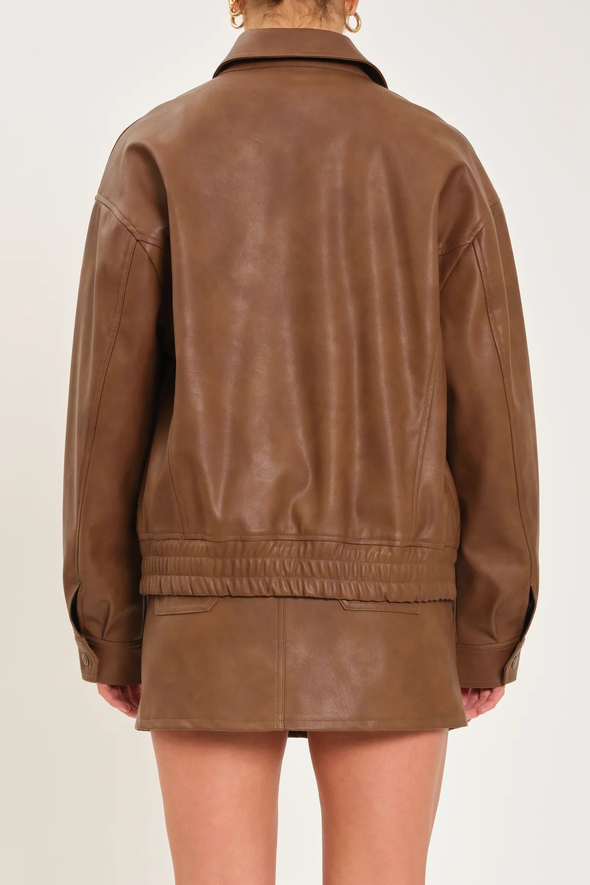 Daze Icon Bomber Boyfriend Zip Up Bomber