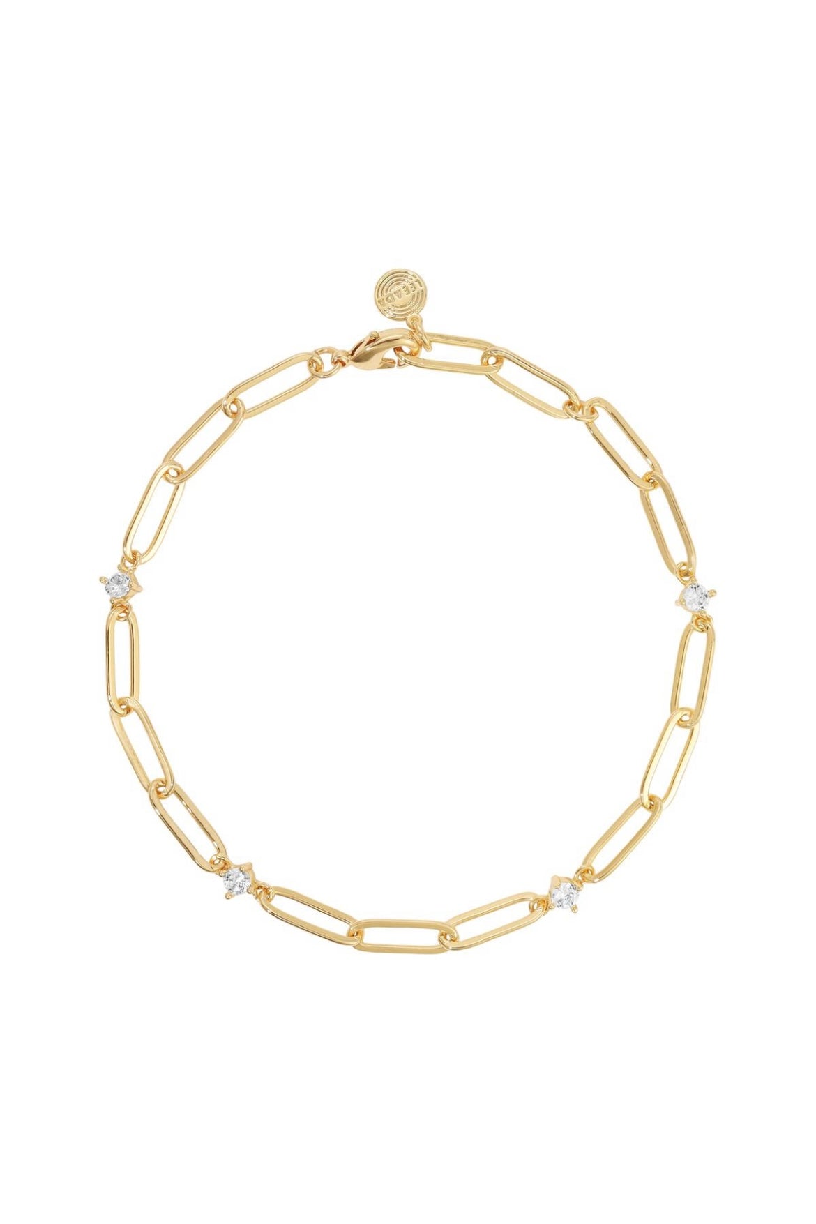 Leeada Sophie Sparkle Chain Bracelet