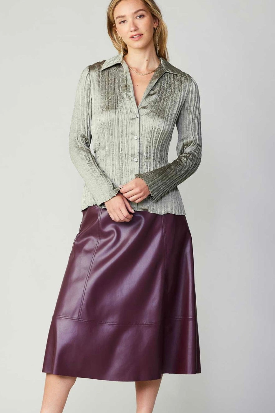 Current Air Kennedy Button Down Top
