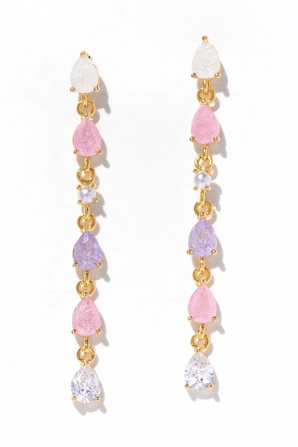 Girls Crew Lavender Haze Dangle Earrings