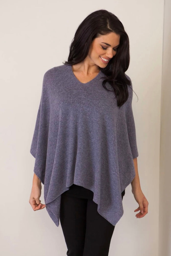Alashan Cashmere Draped Dress Topper