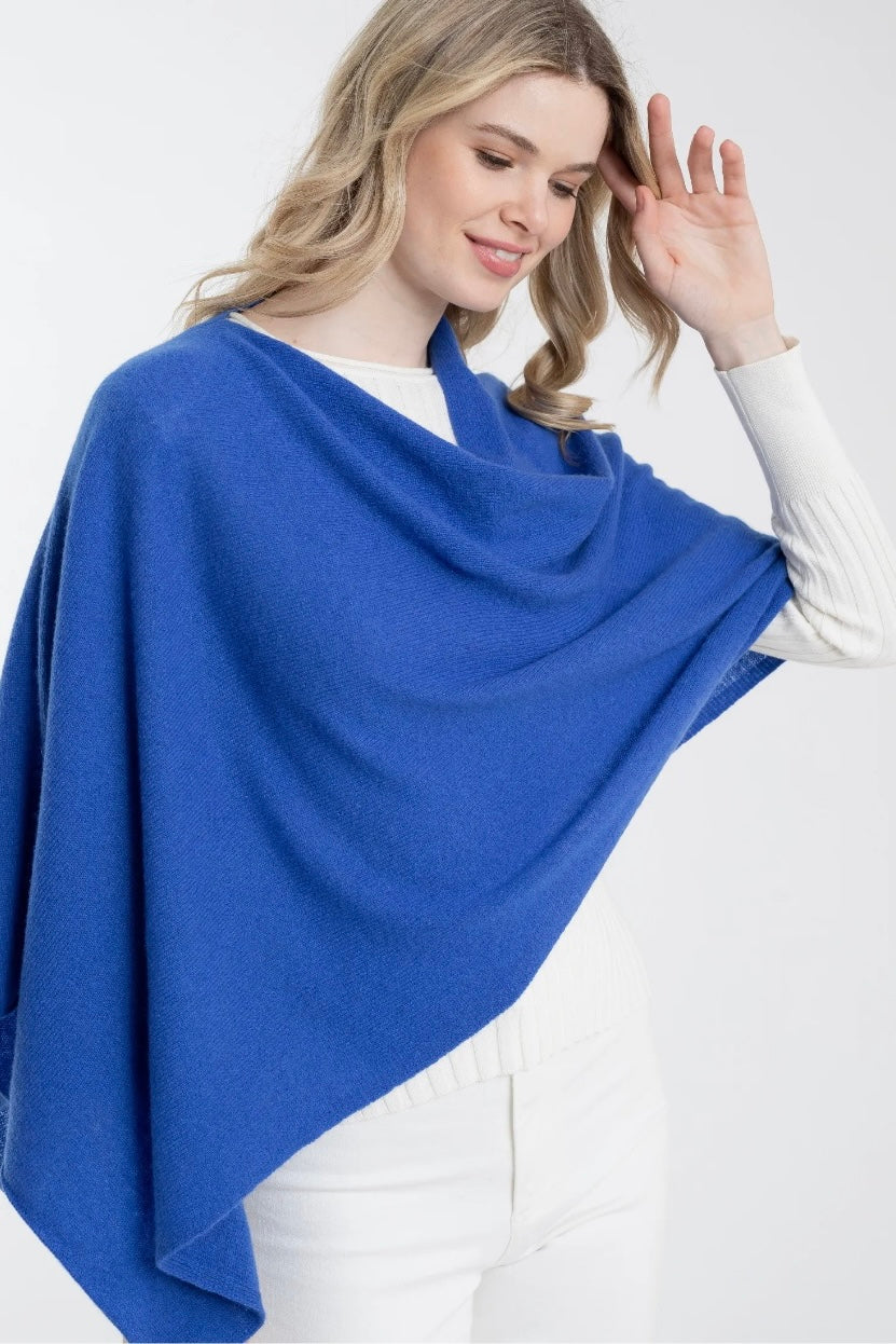 Alashan Cashmere Draped Dress Topper
