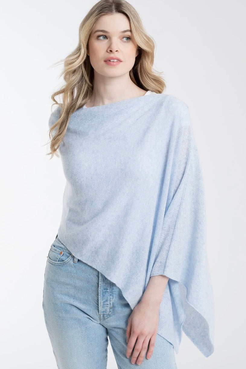 Alashan Cashmere Draped Dress Topper
