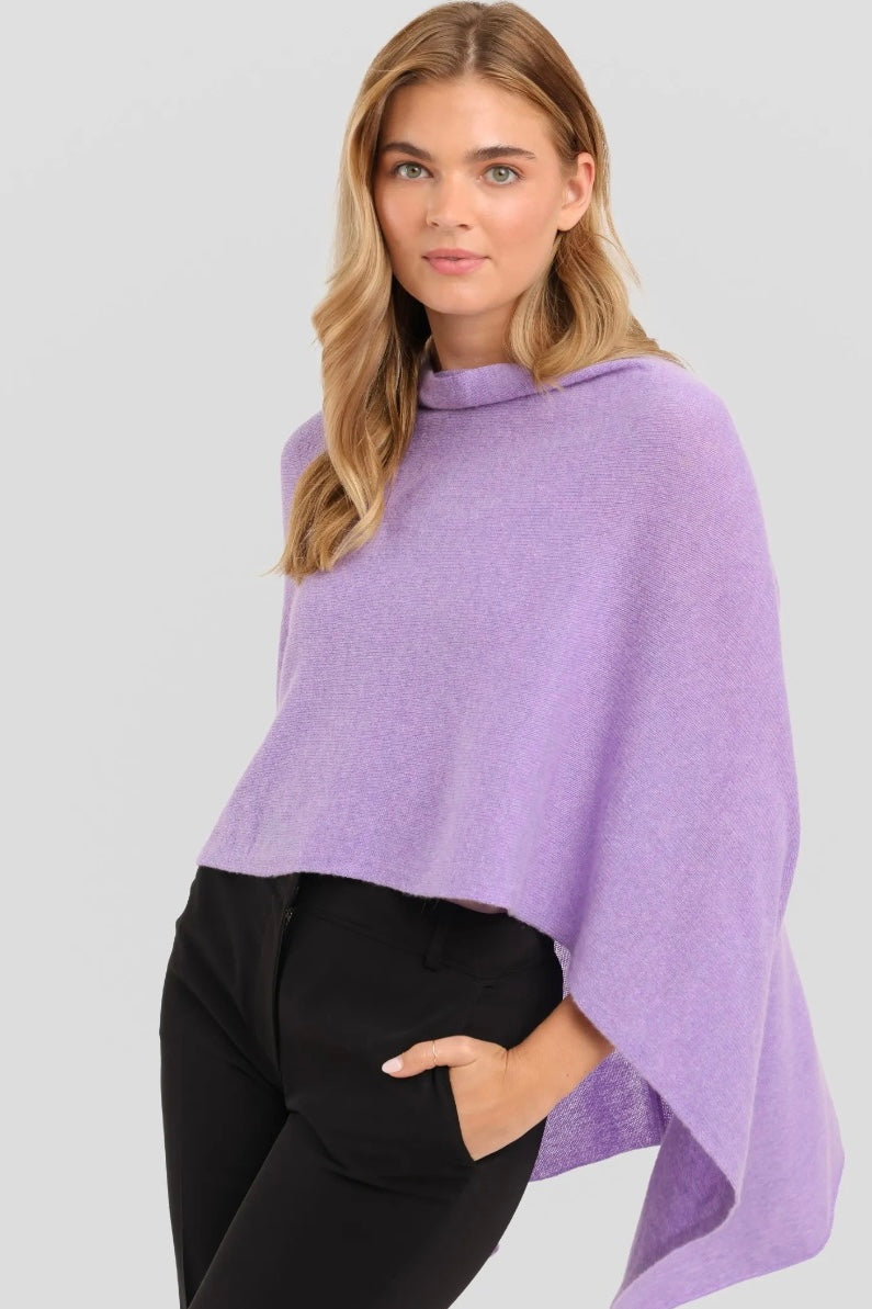 Alashan Cashmere Draped Dress Topper