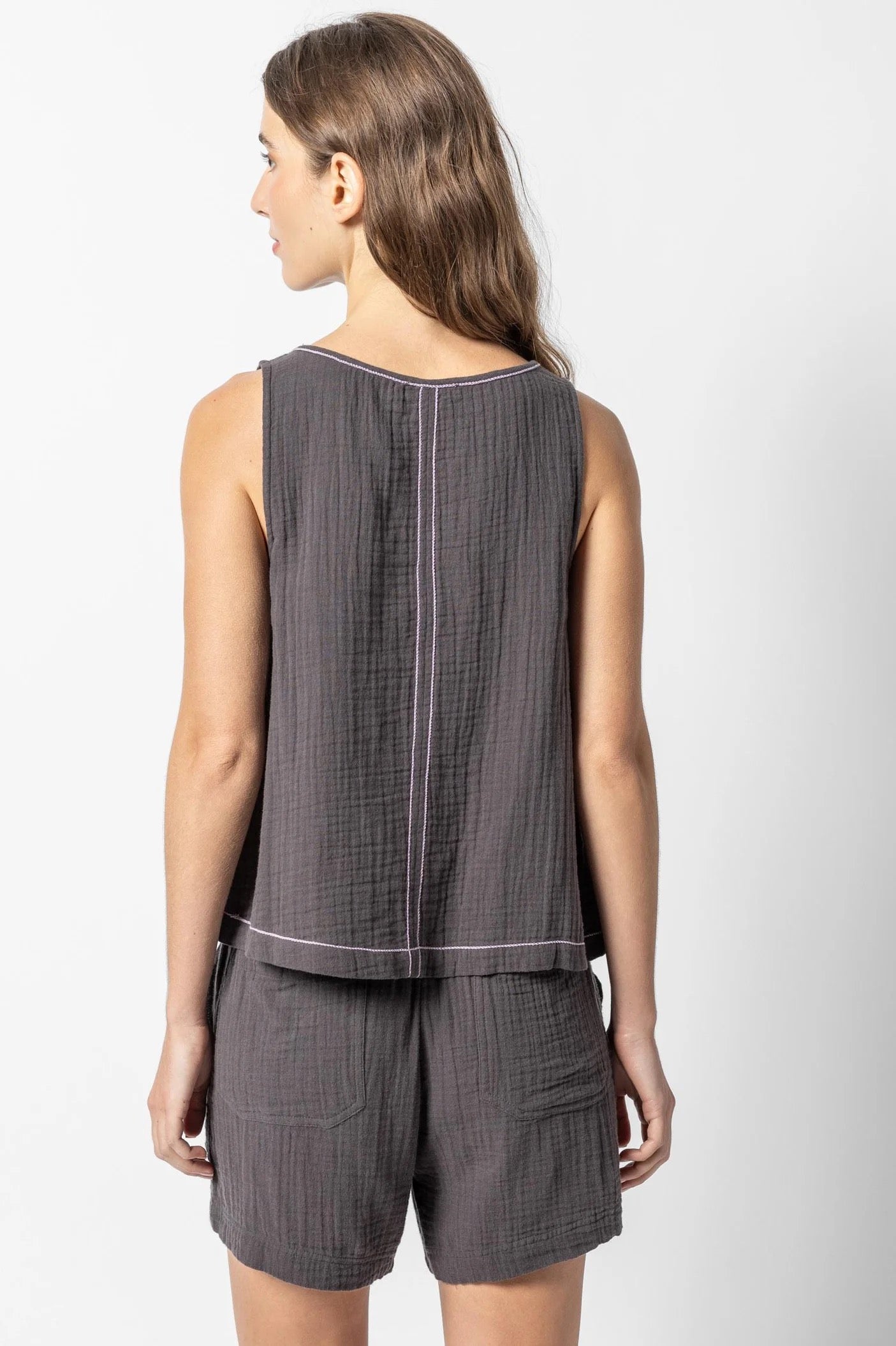 Lilla P Tie Front Tank