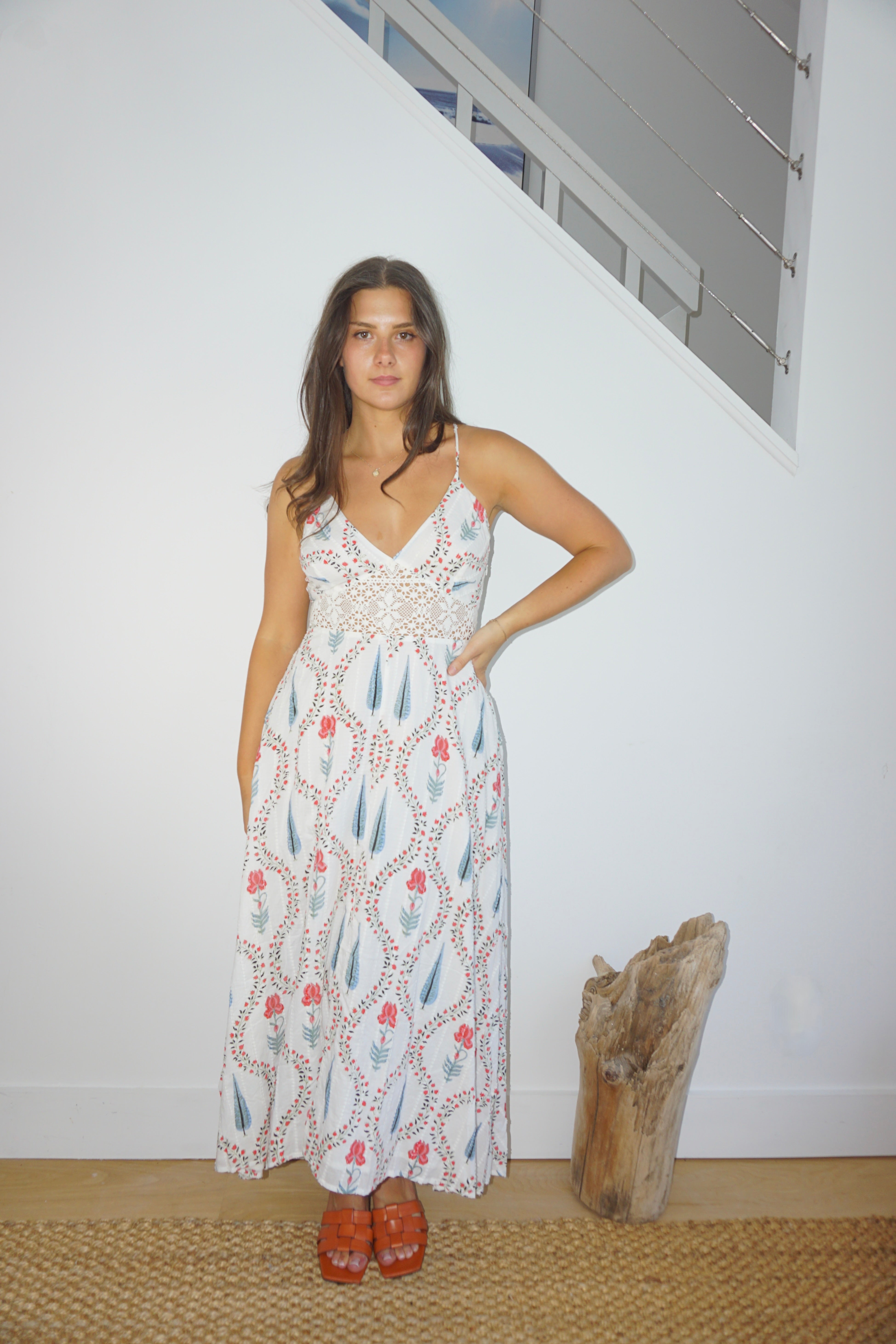 Isabella Dress in Vinyard Floral