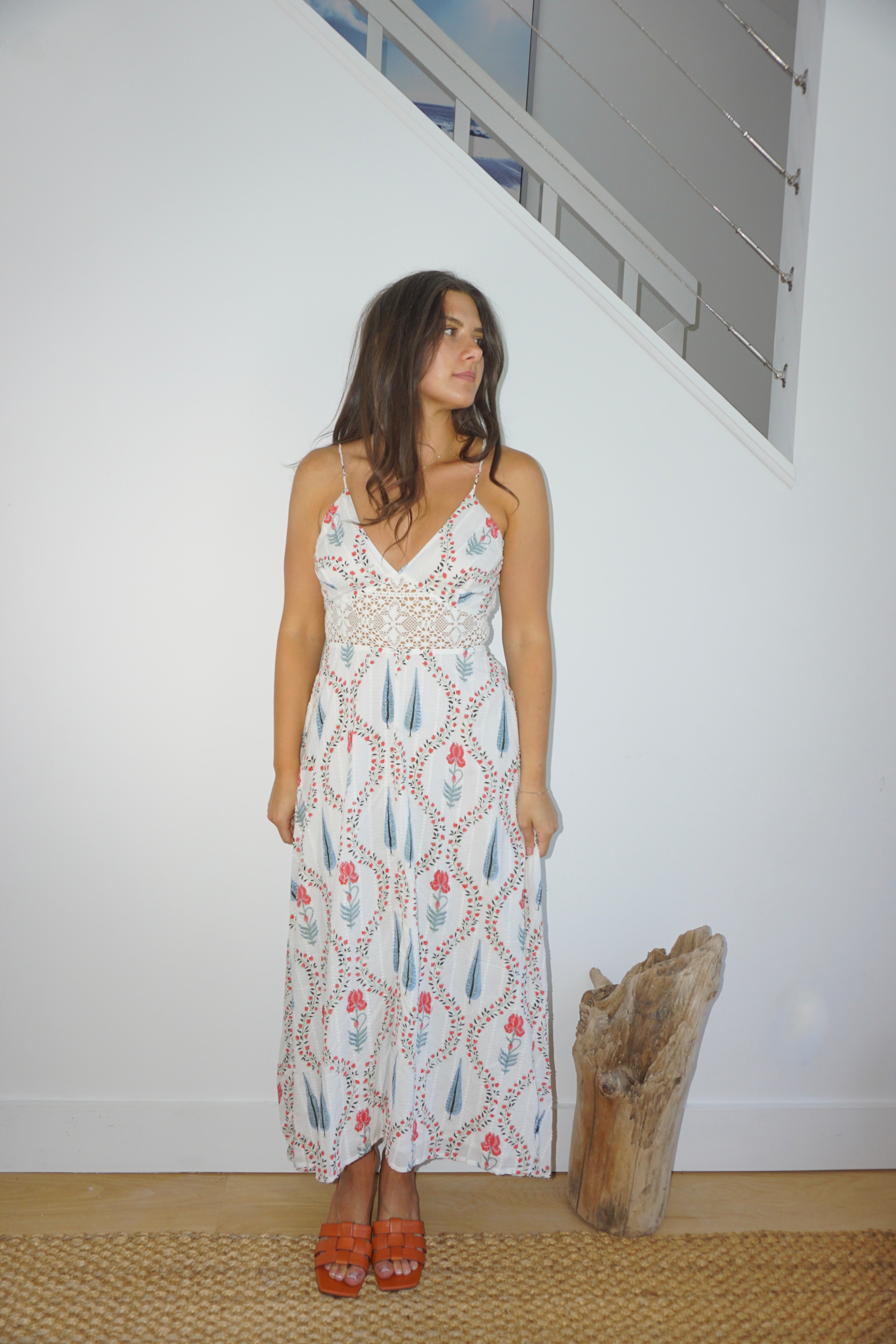 Isabella Dress in Vinyard Floral