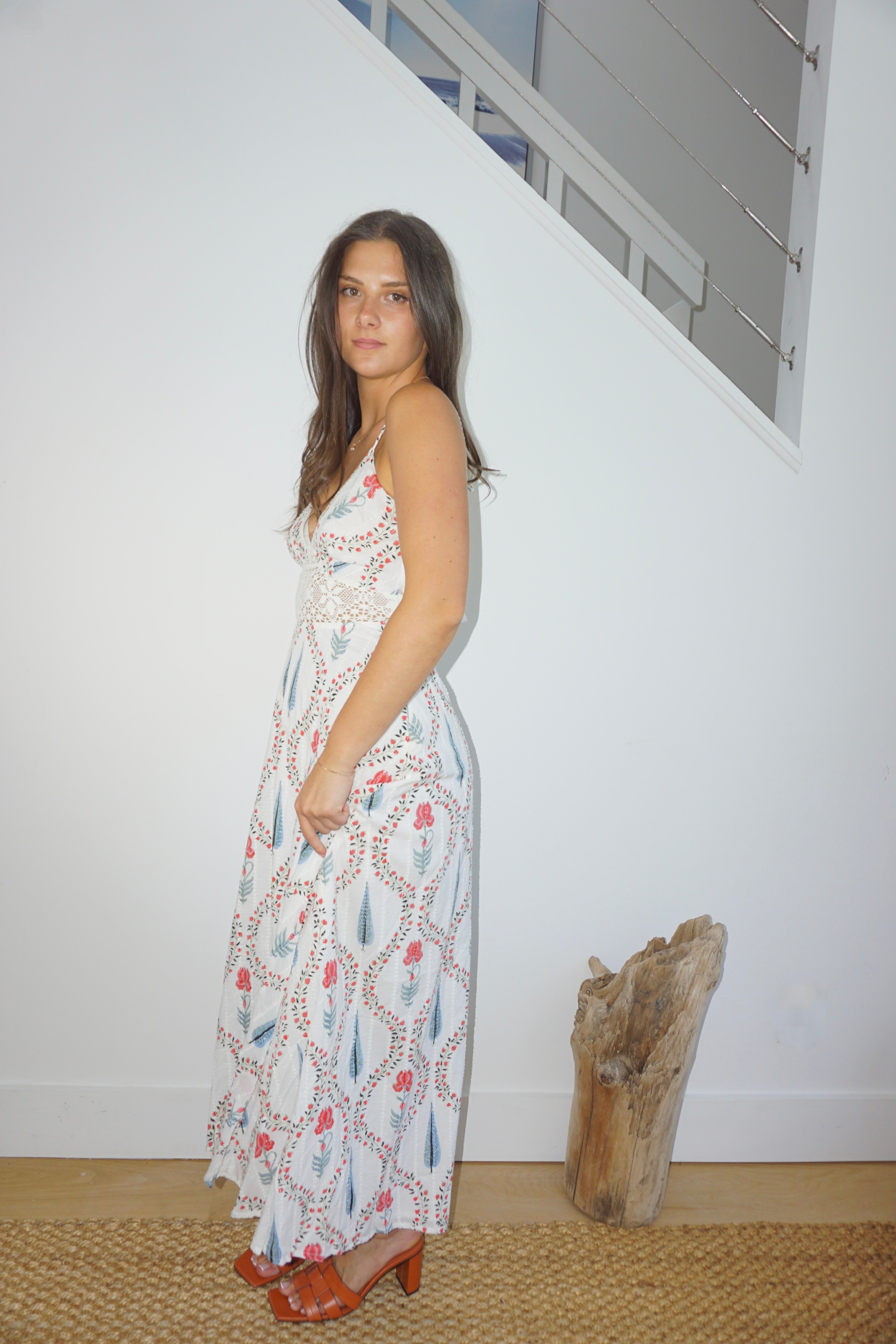 Isabella Dress in Vinyard Floral