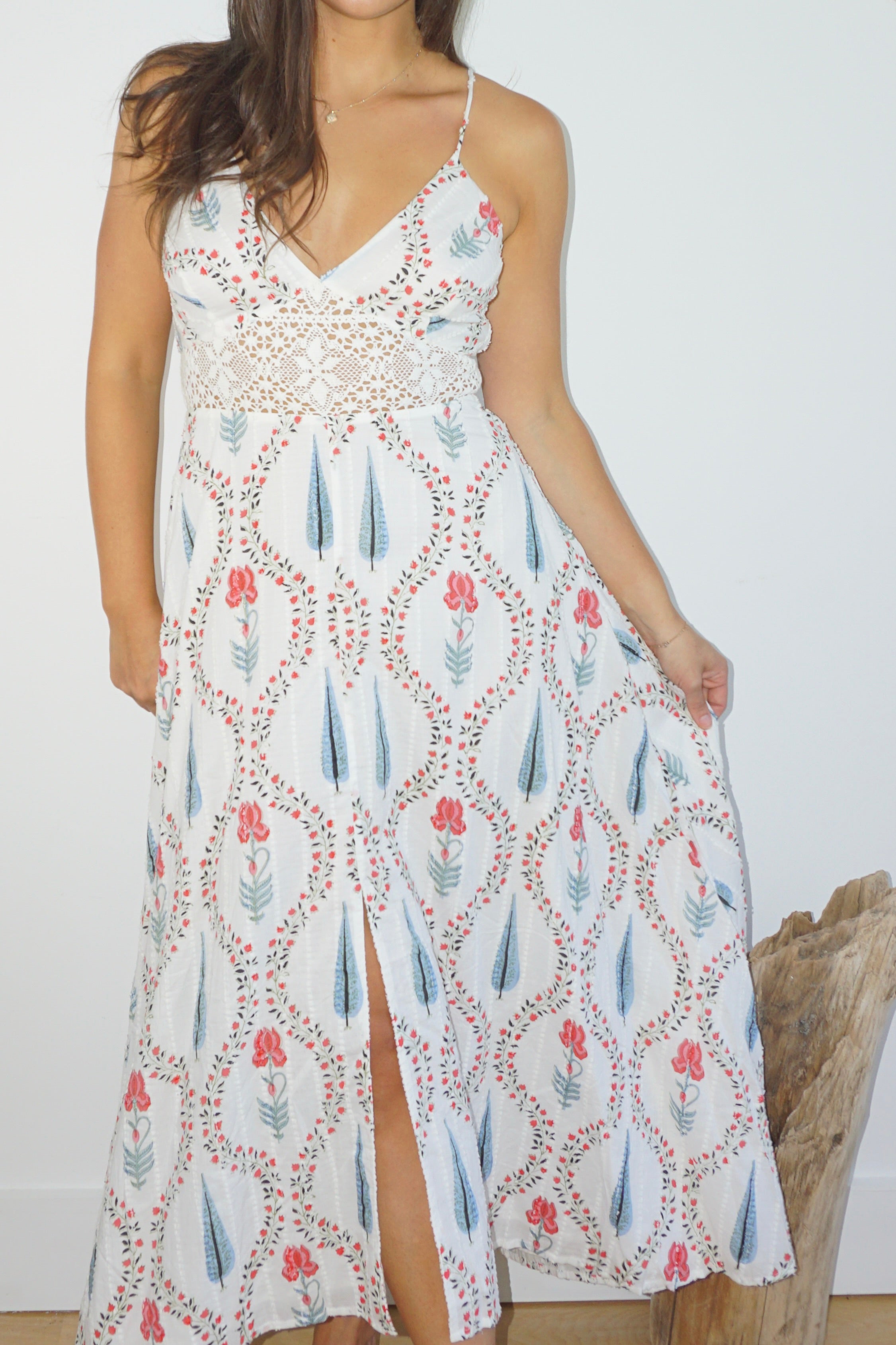 Isabella Dress in Vinyard Floral