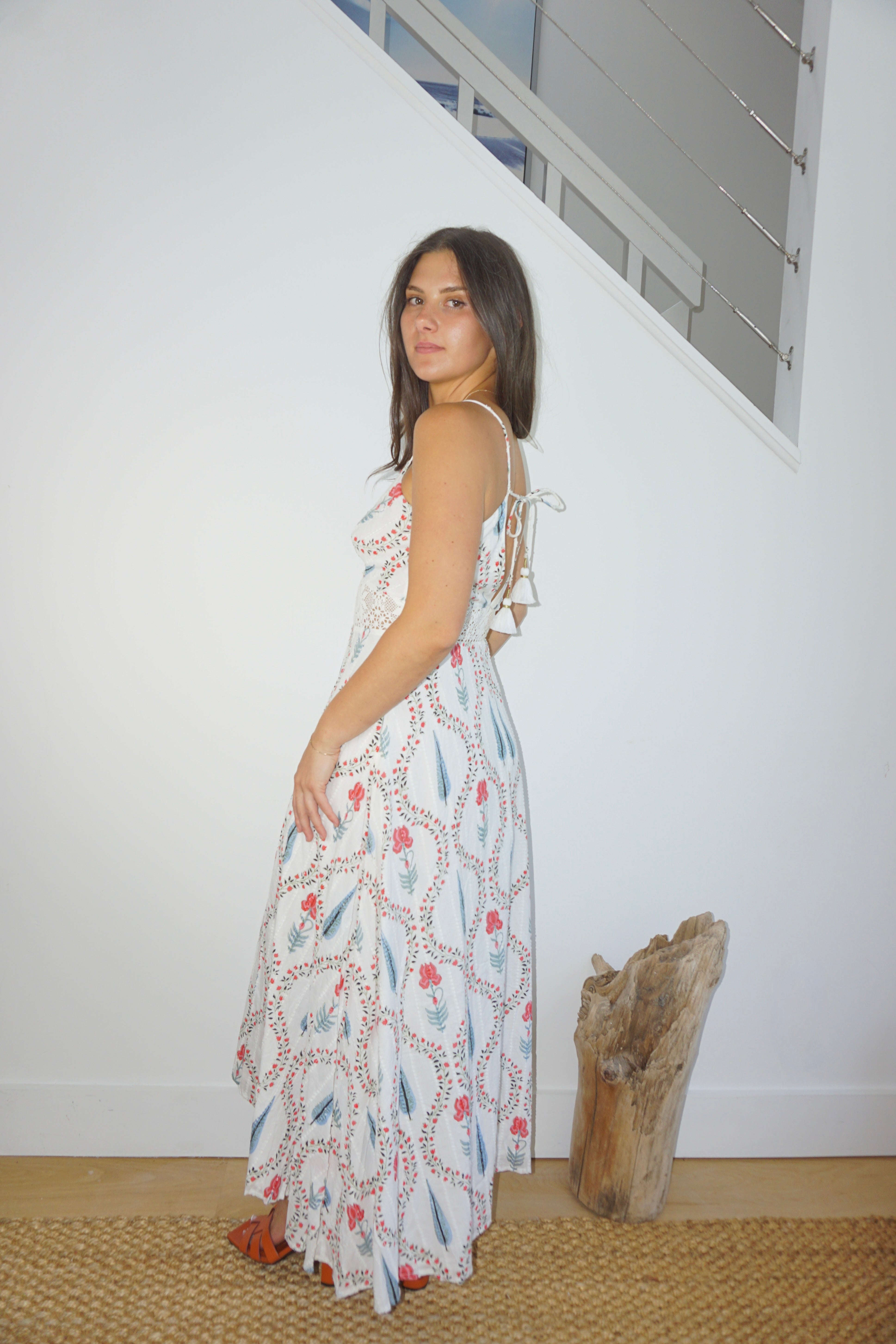Isabella Dress in Vinyard Floral