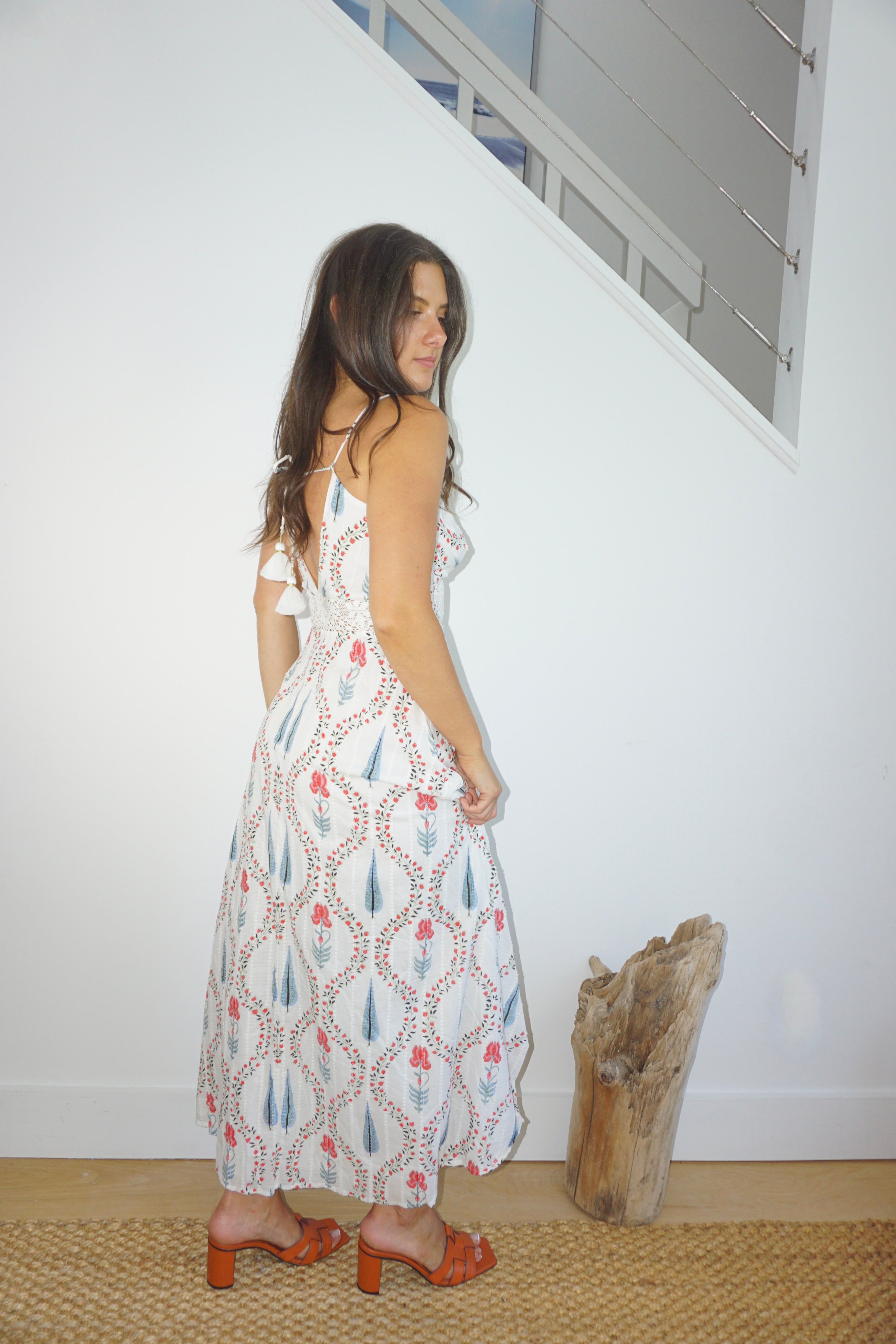 Isabella Dress in Vinyard Floral