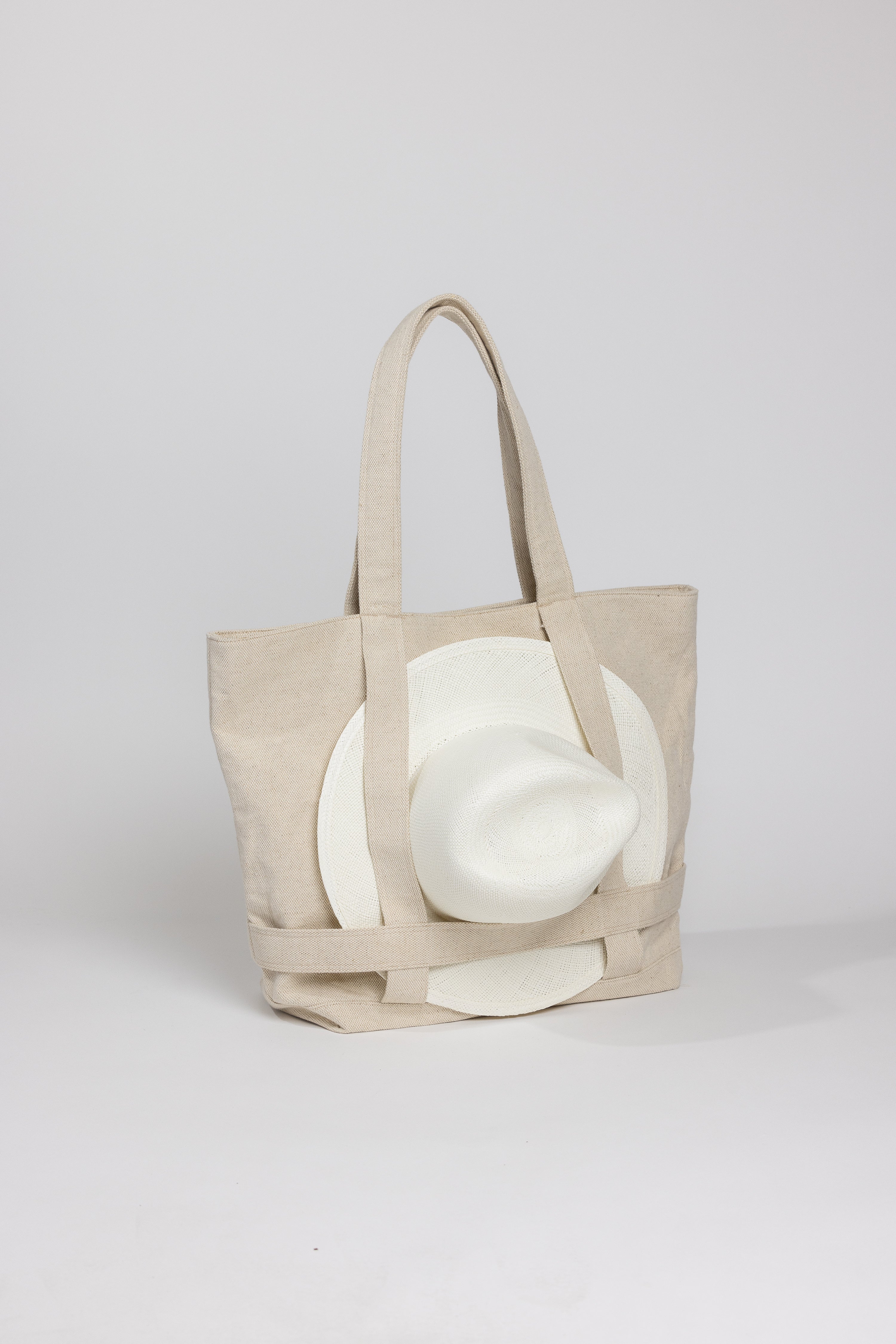 Hat Attack The Original Canvas Traveler Bag - Solid Natural