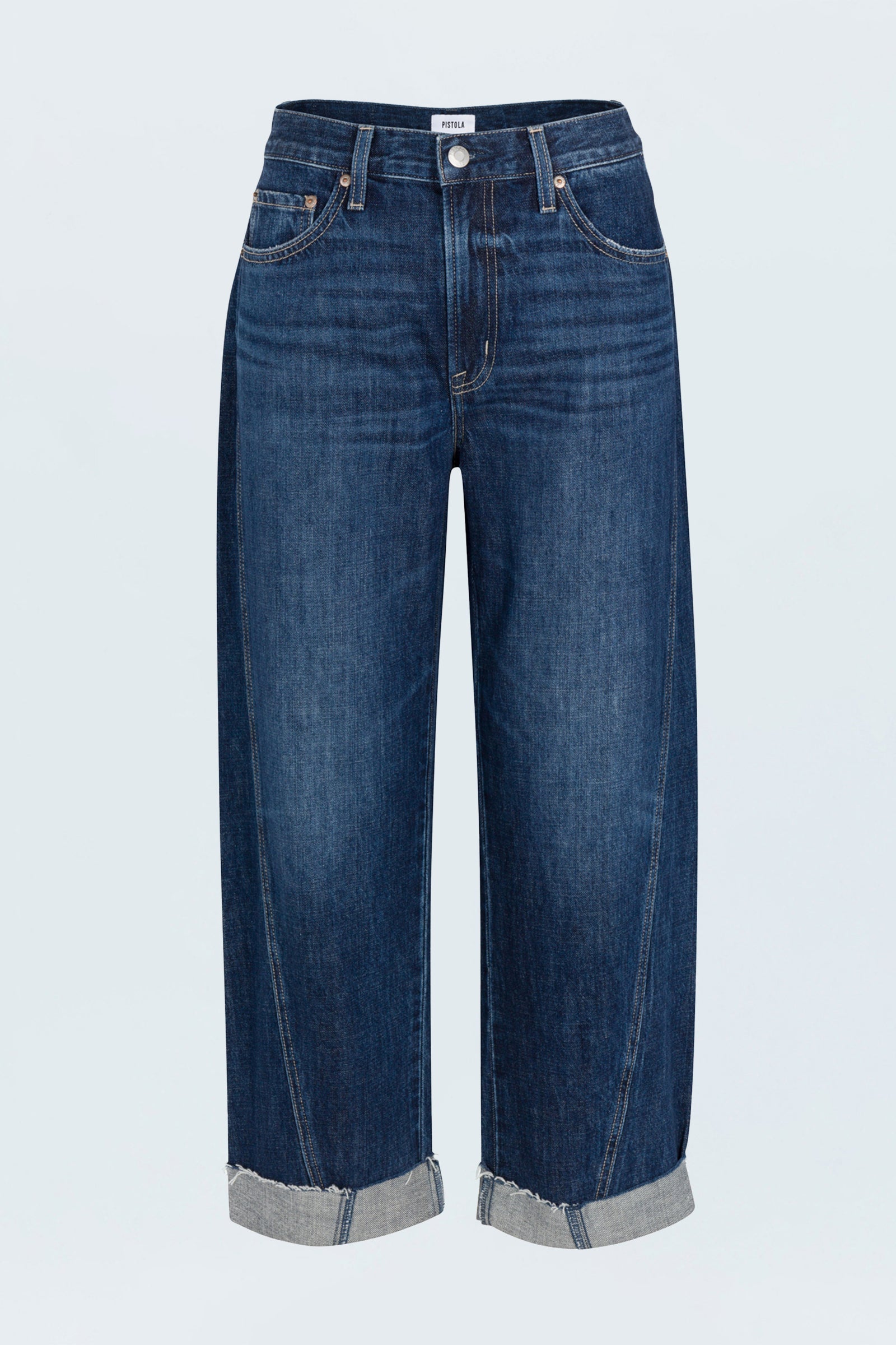 Kacey Mid Rise Cuffed Jean