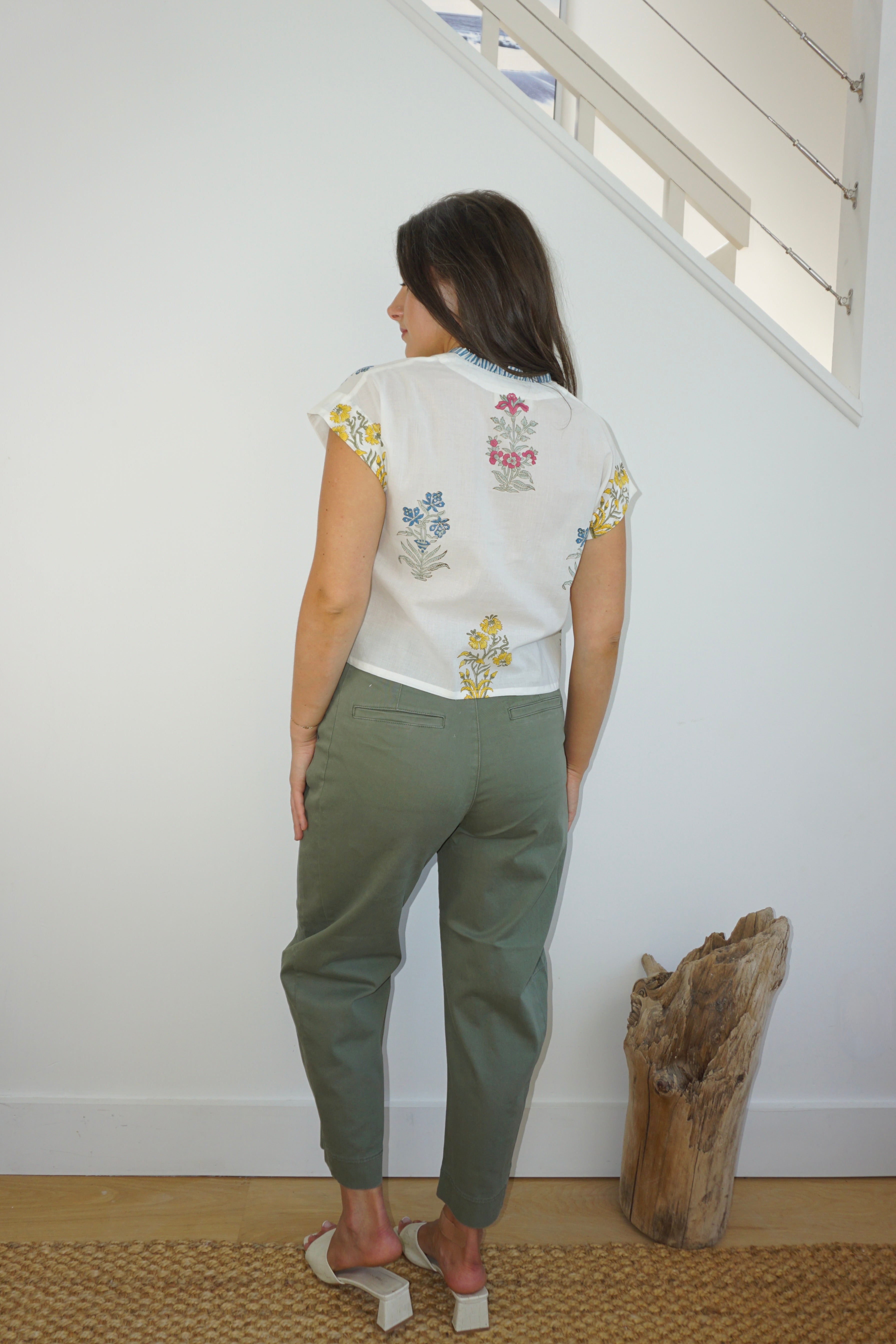 Kiara Top in Mixed Print Floral