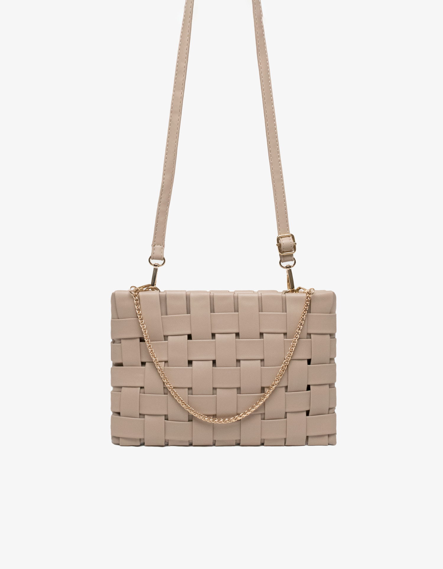 Lindy Woven Clutch
