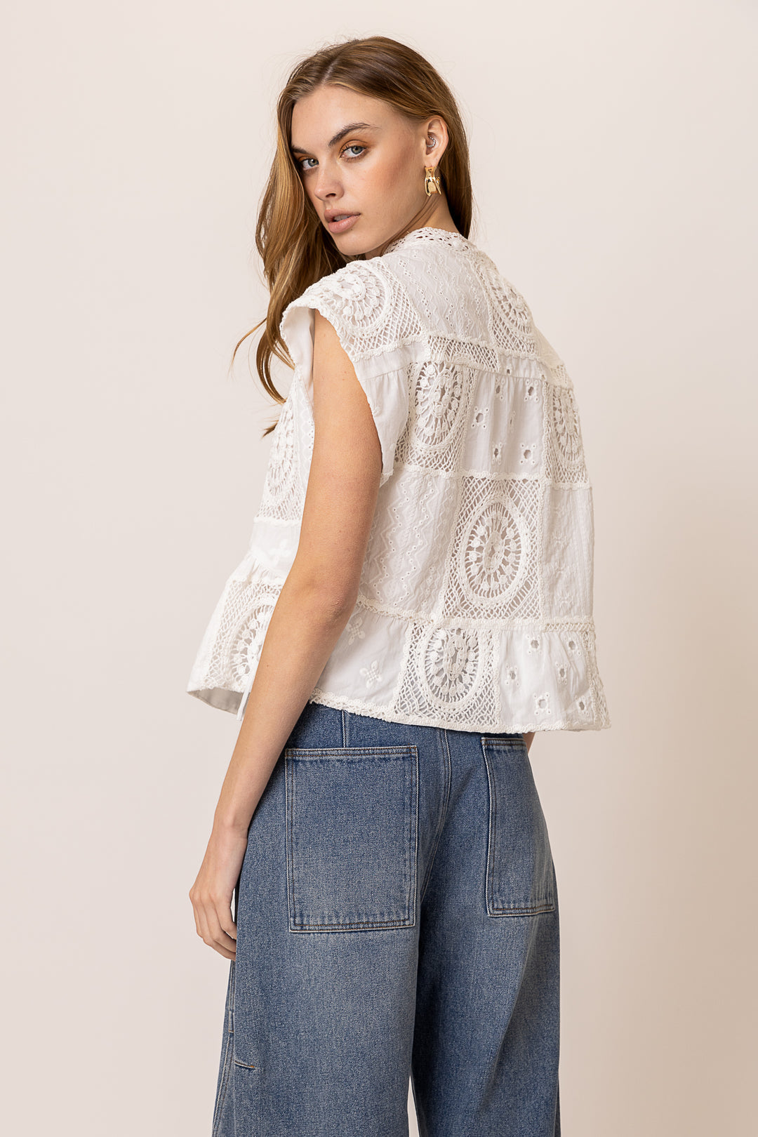 Biva Tunic Top - White