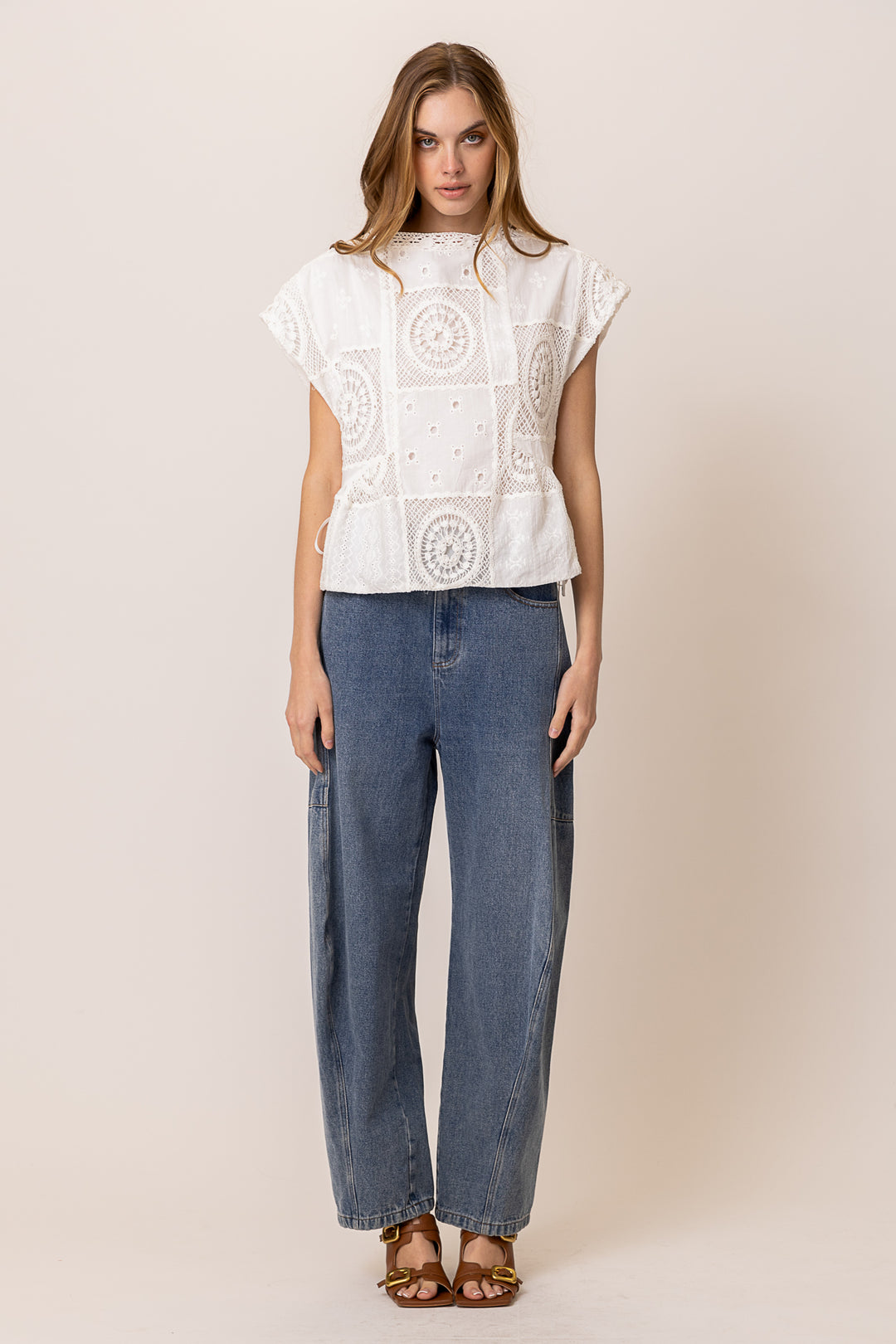 Biva Tunic Top - White
