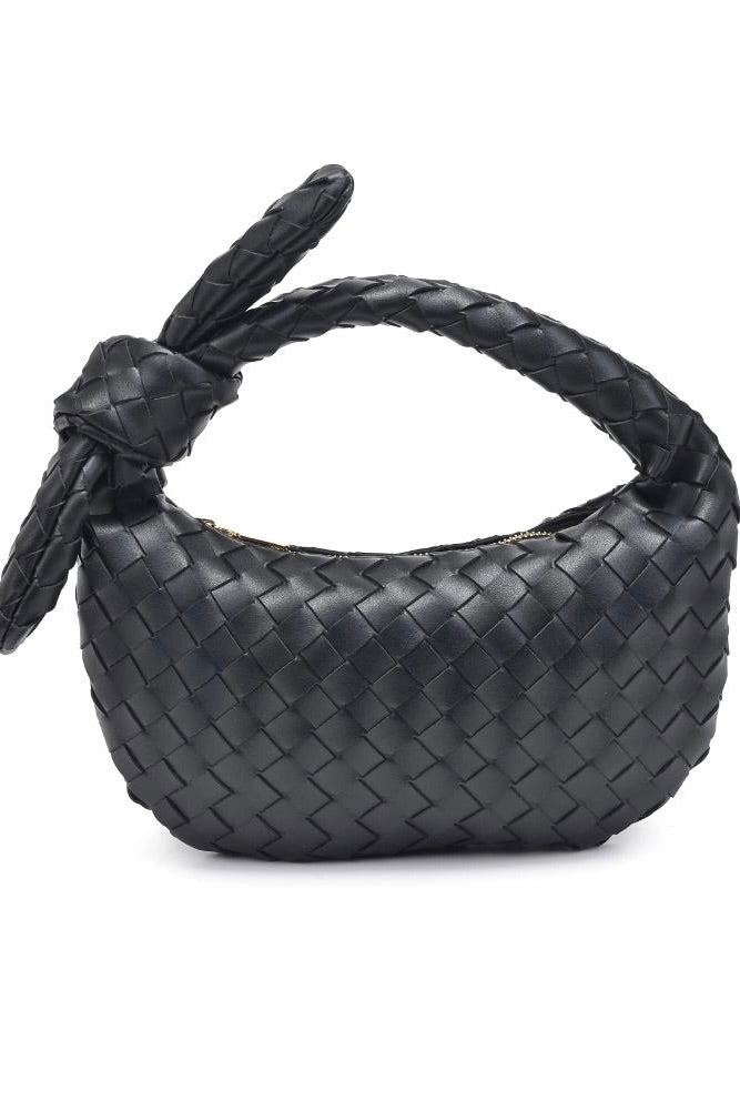 Lizbeth Woven Knot Clutch
